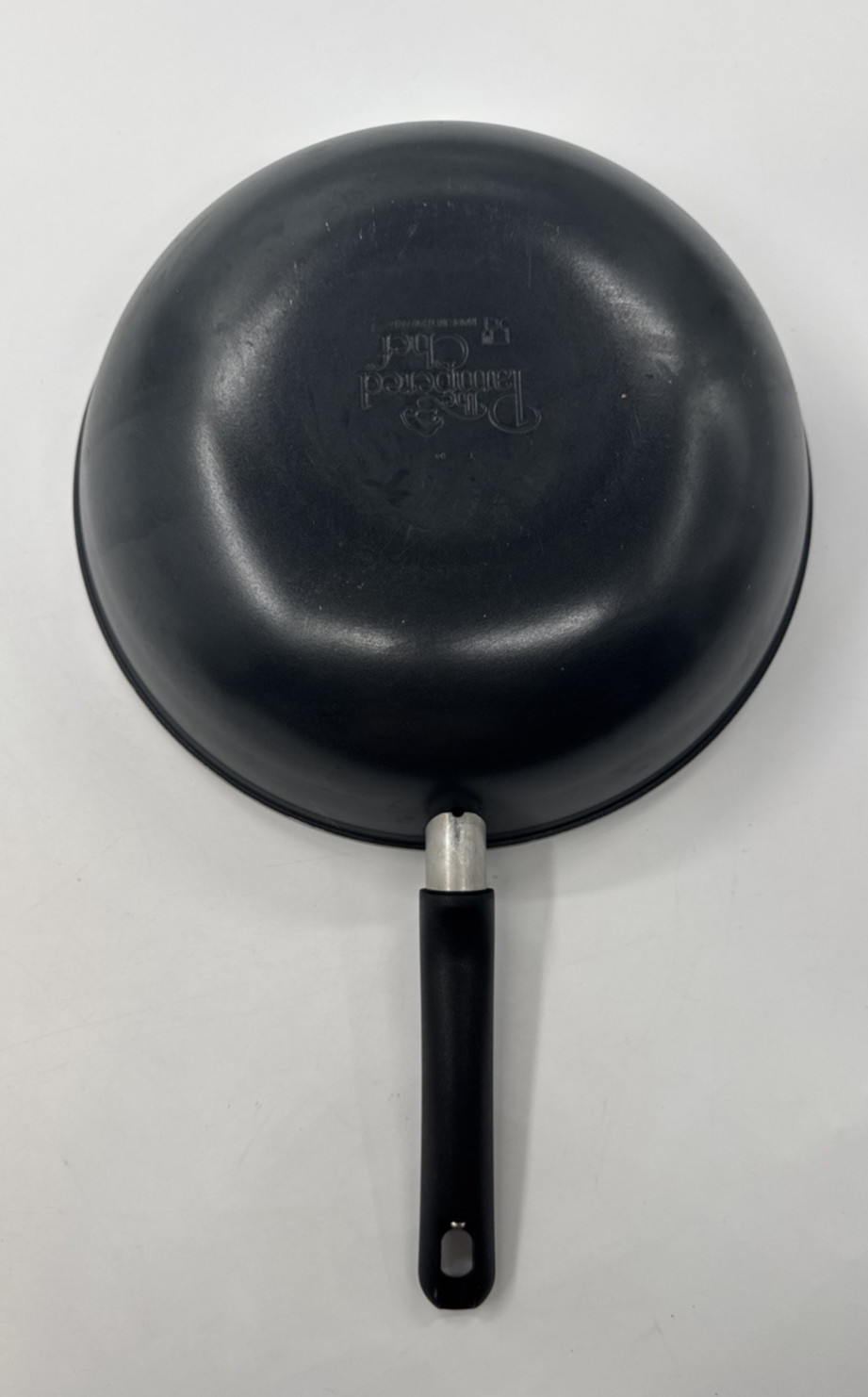 Pampered Chef Wok 12 Inch Nonstick Skillet For Stir Fry 19″ With Handle NO LID