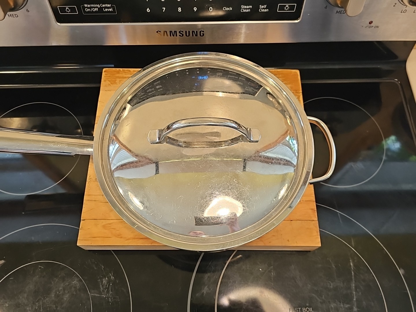 cuisinart 10″ saute’ pan 933-24h ss with helper handle round handle