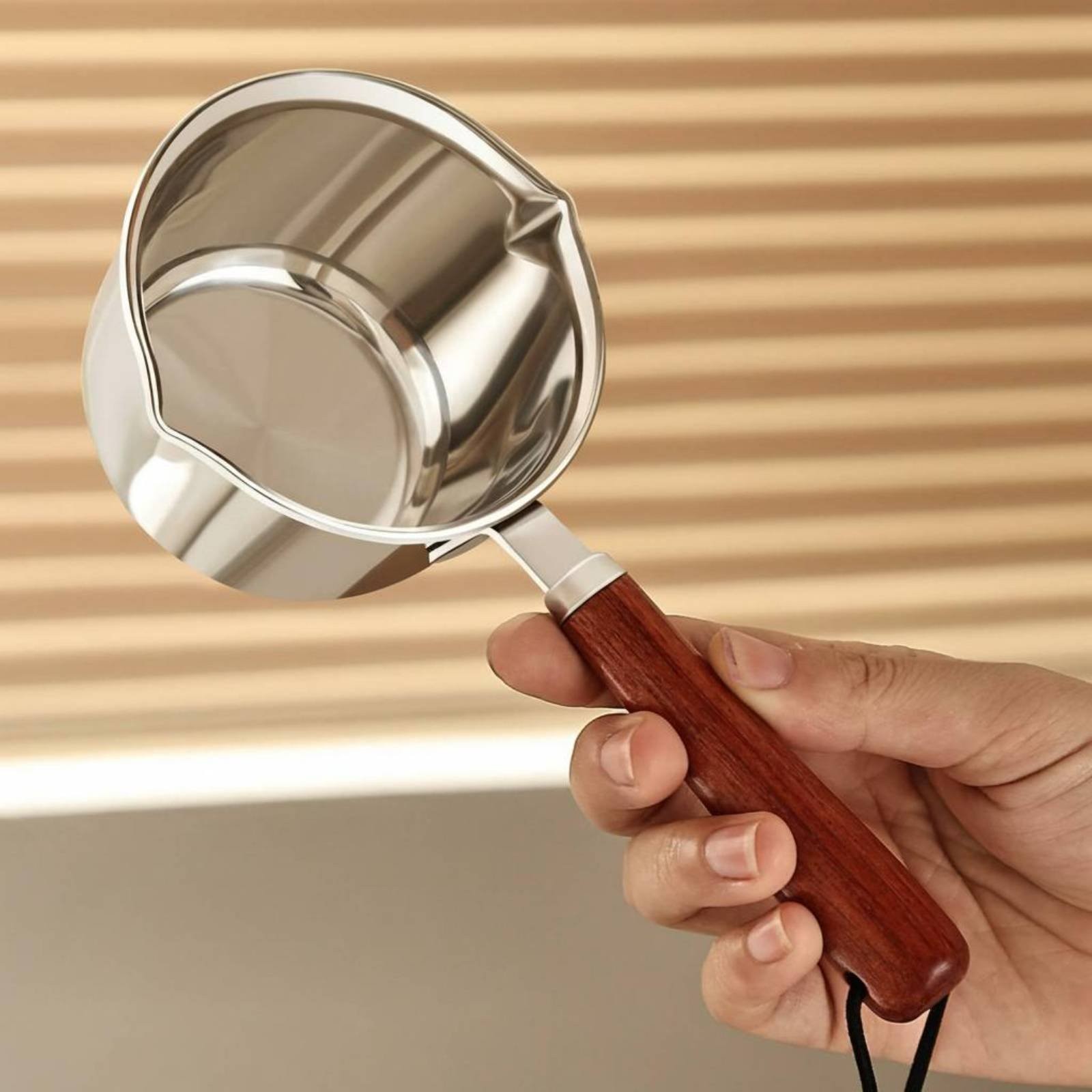Oil Pot Rust-Resistant Stainless Steel Oil Saucepan Food-Safe for Kitchen