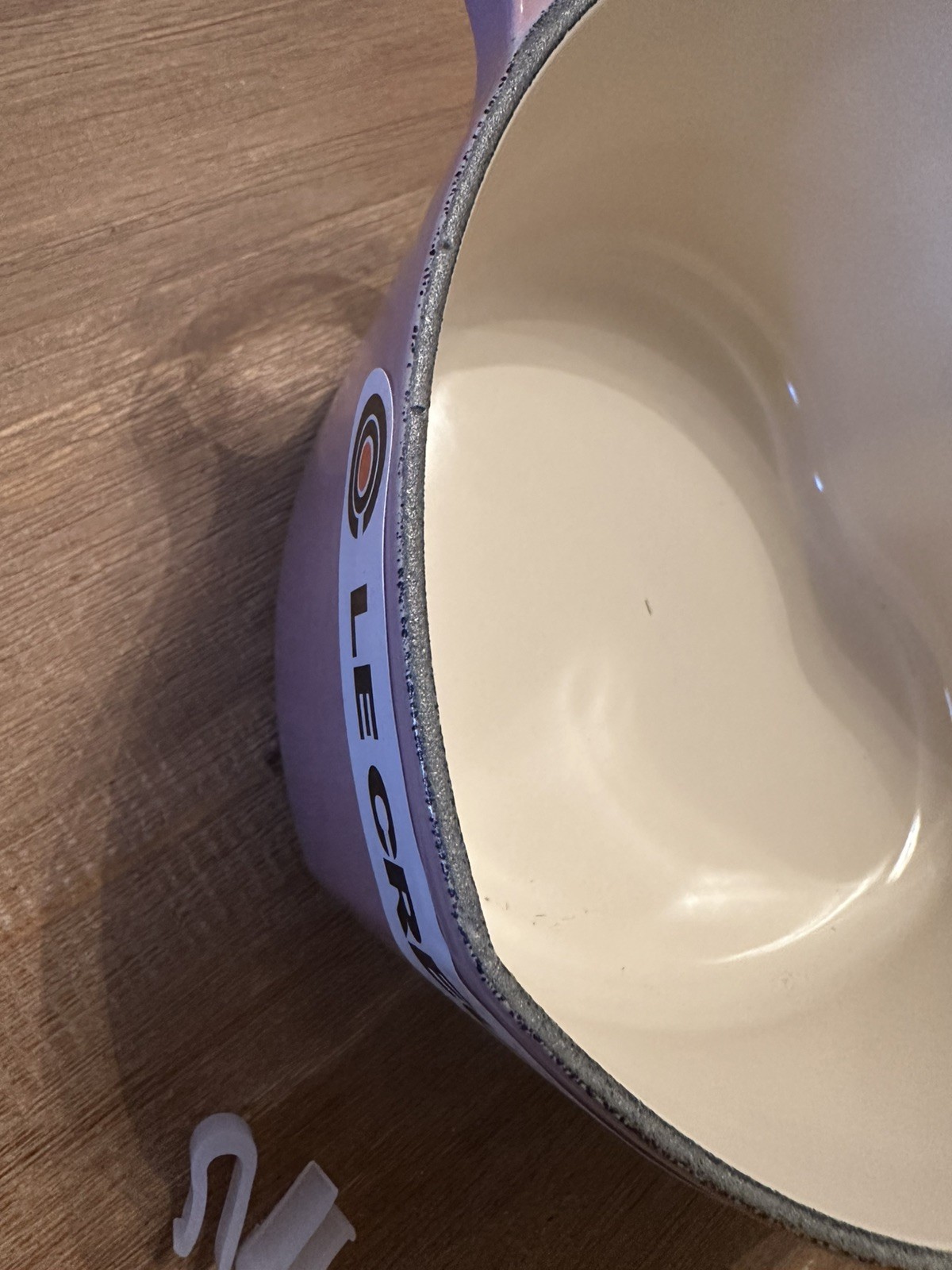 NEW Le Creuset Mauve Pink Traditional Heart Cocotte 20cm 2qt 1.9L