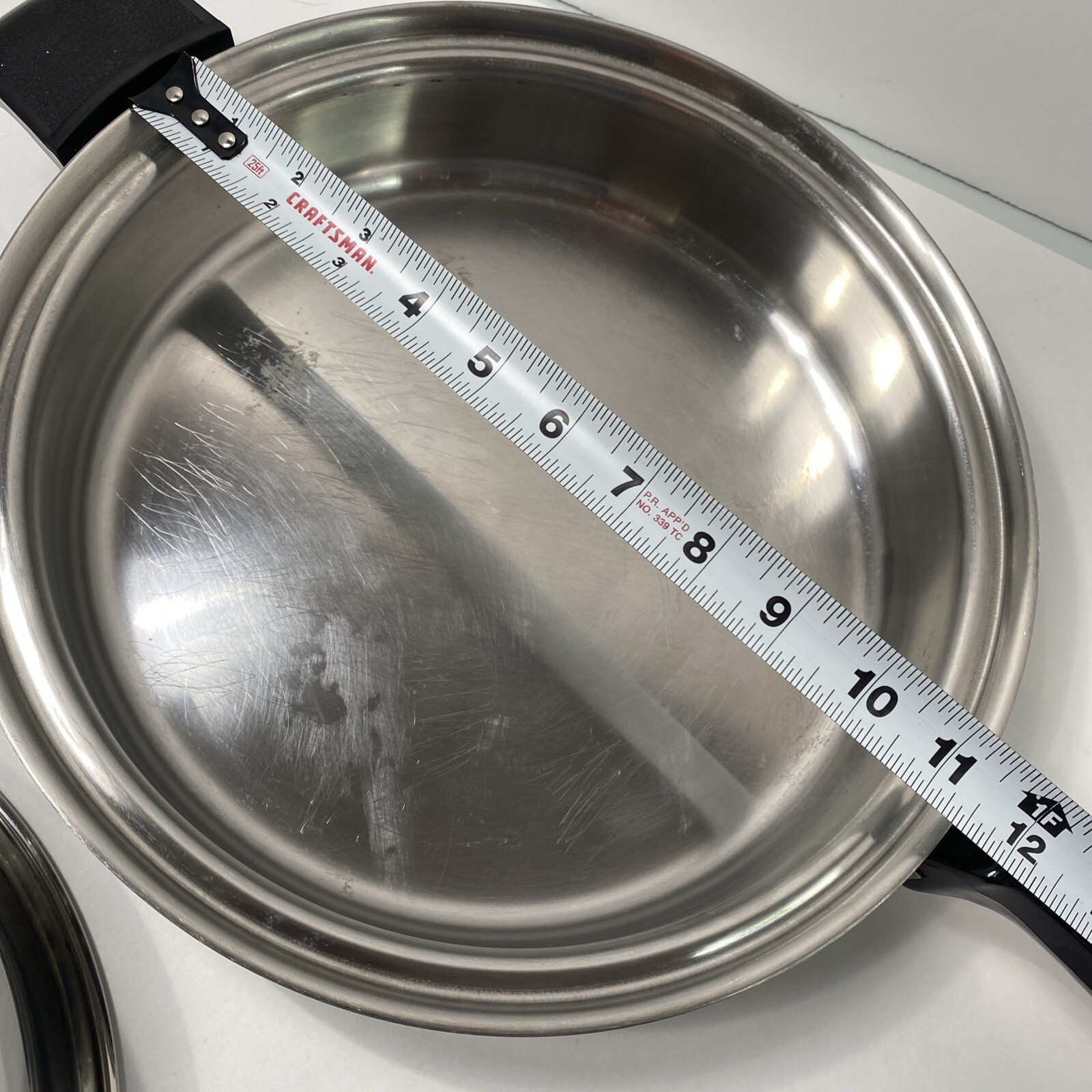NEW ERA Skillet Liquid Core Waterless Cookware Stainless Steel K7250