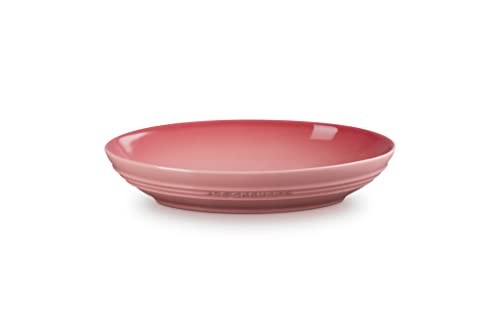 Le Creuset 23cm Rose Quartz Oval Deep Dish Heat and Cold Resistant Microwave