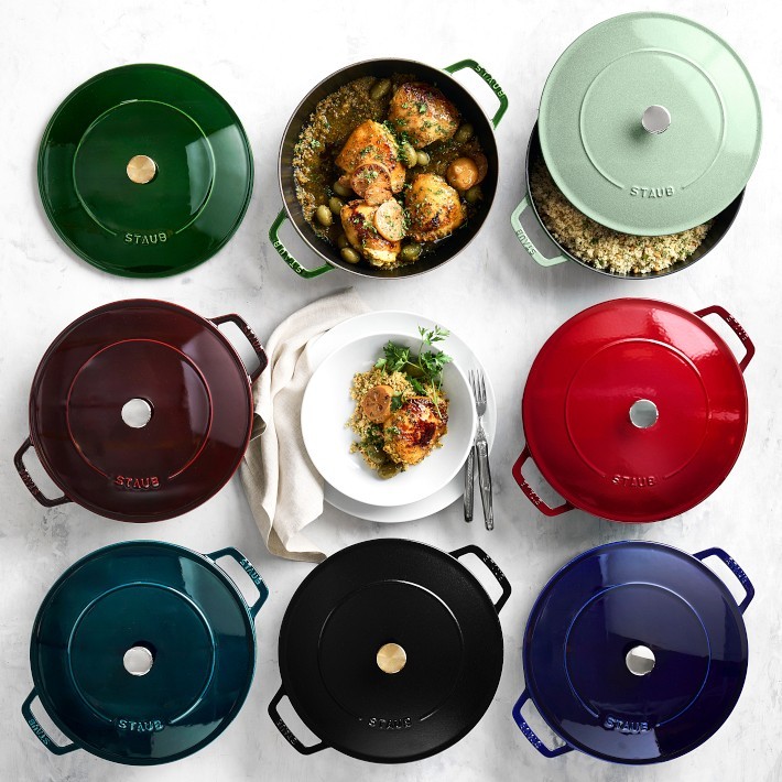Staub Enameled Cast Iron Braiser-Williams Sonoma|42344
