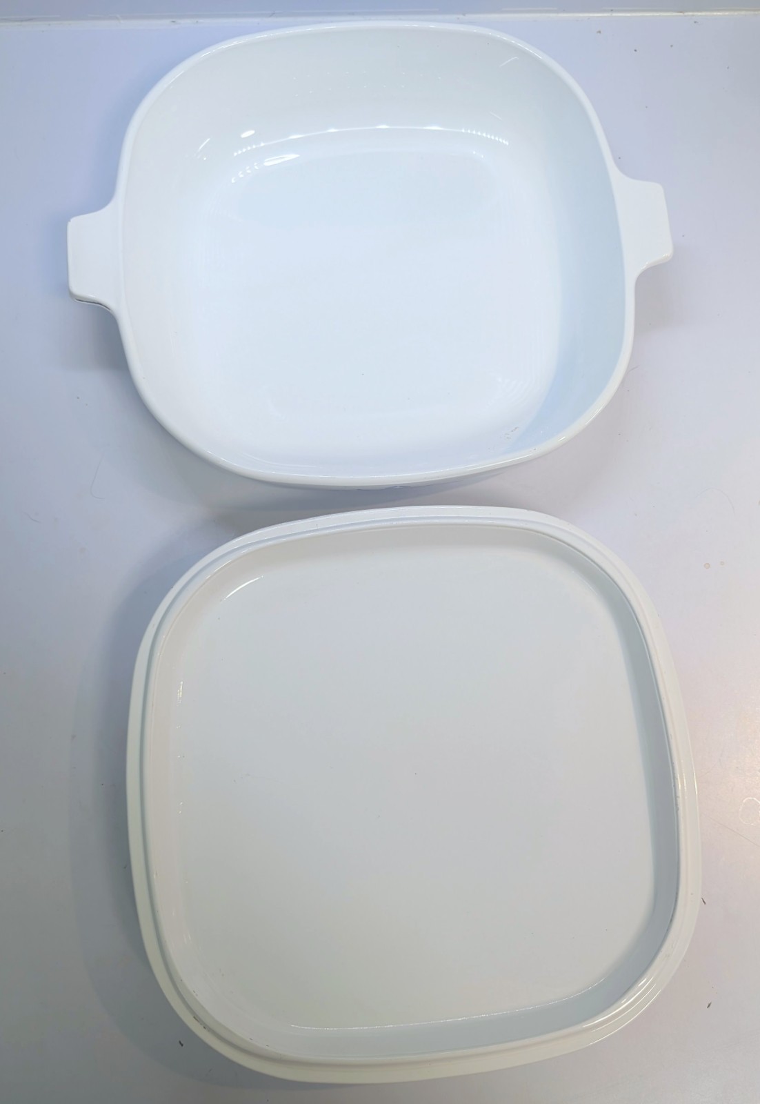 Corning Ware 10 Inch. Casserole Blue Cornflower w/ Pyroceram Lid