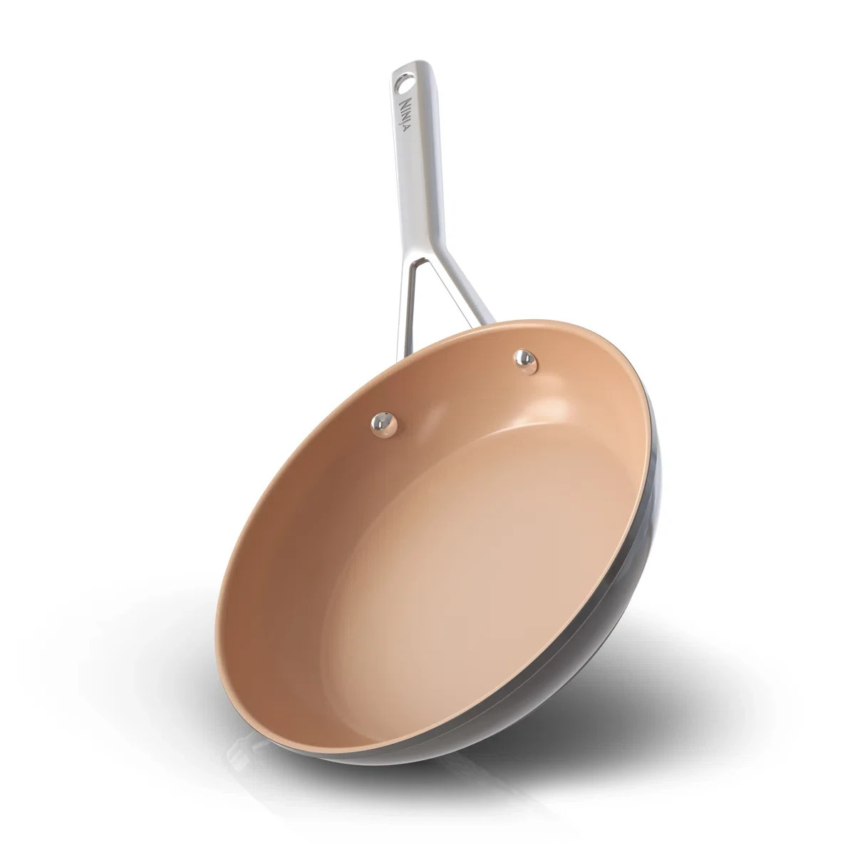 Ninja Extended Life Ceramic 10.25″ Non-Stick Frying Pan Silver