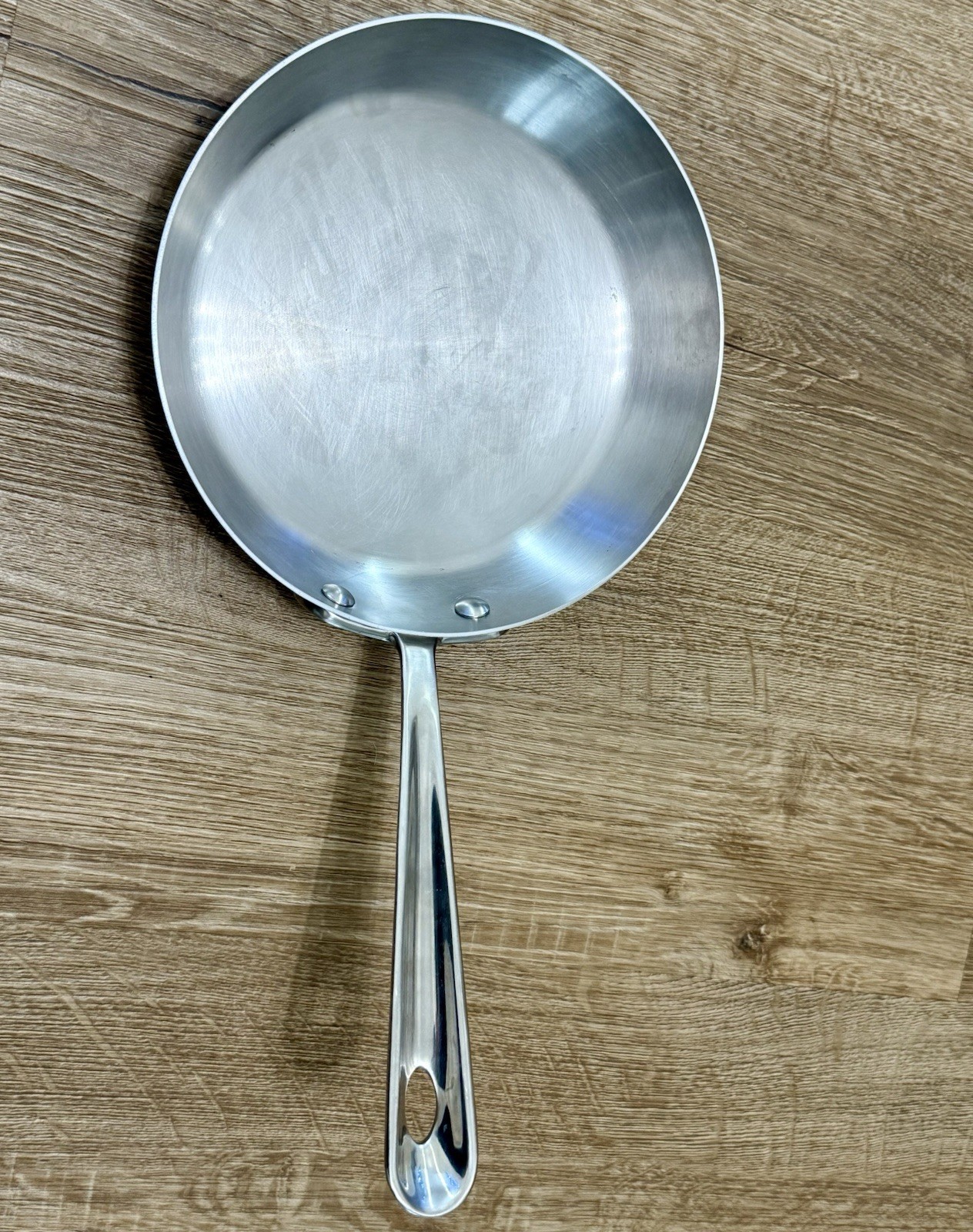 All-Clad D3 3-Ply Stainless Steel Fry Pan 7.5 Inch Induction Oven Broiler Safe