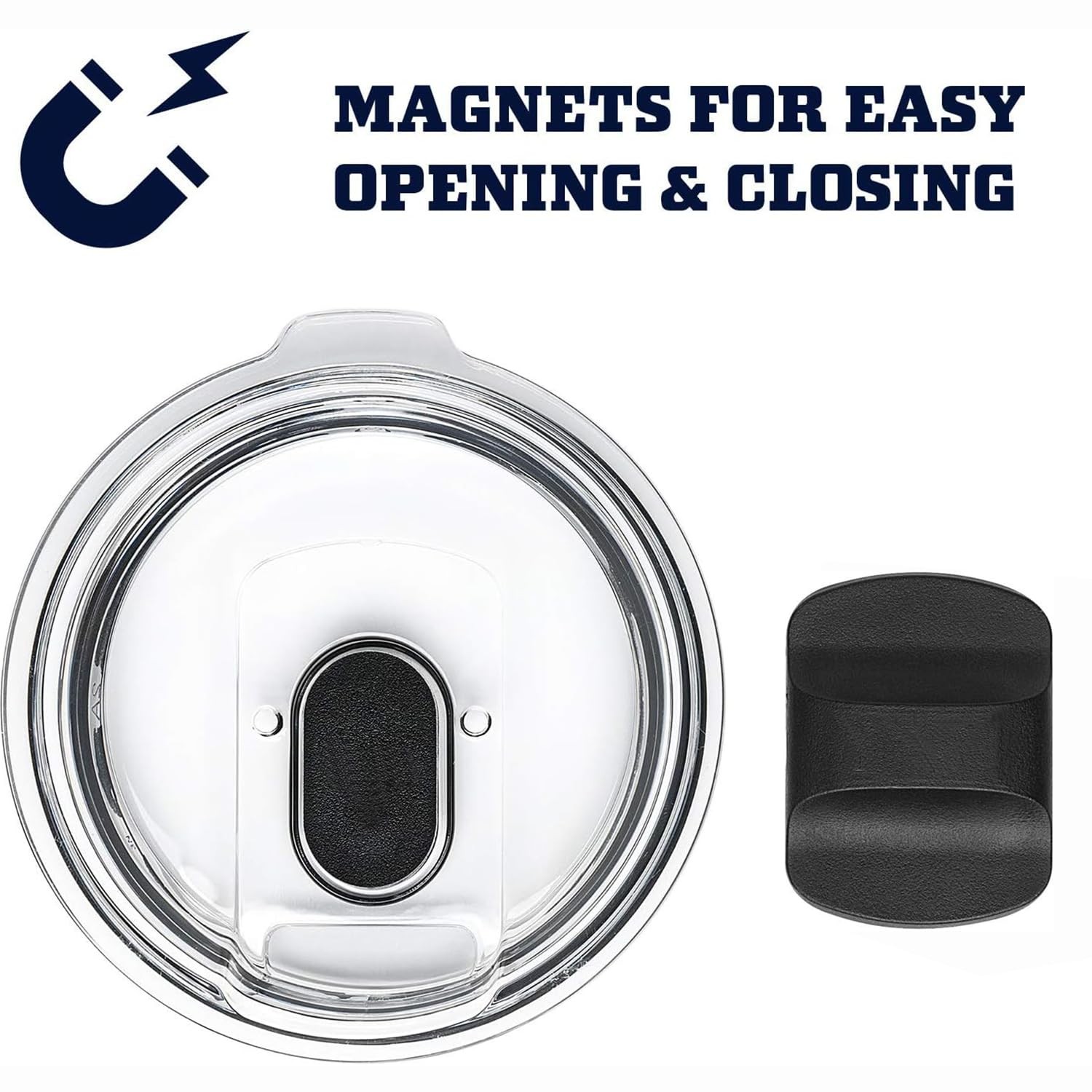 Magnetic Slider Replacement for Yeti Lids 10 oz, 14oz, 16 oz, 20 oz, 26 oz,30oz