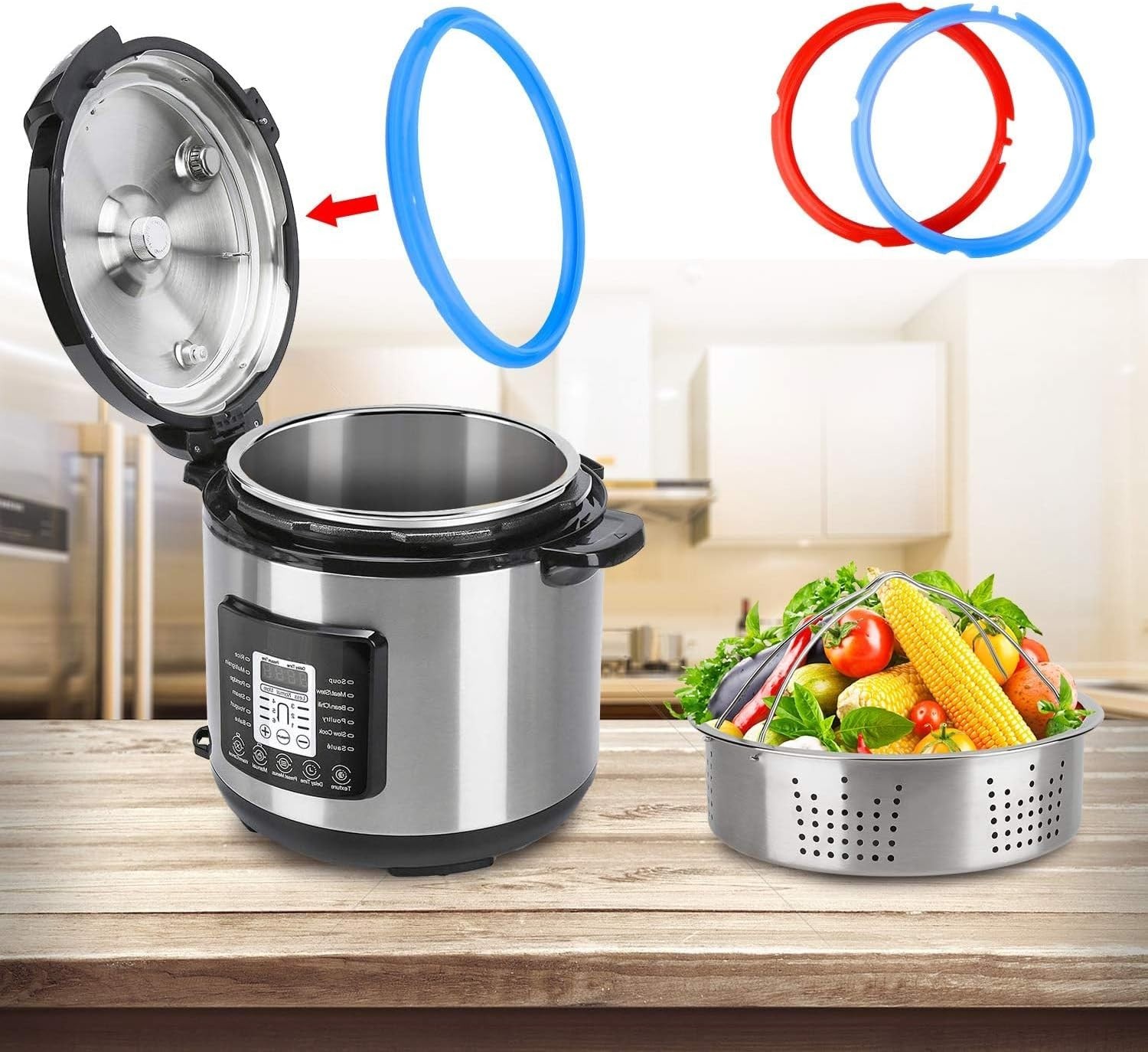 Complete Stainless Steel 3 Qt Cooking Set – Perfect for Effortless Meal Prep