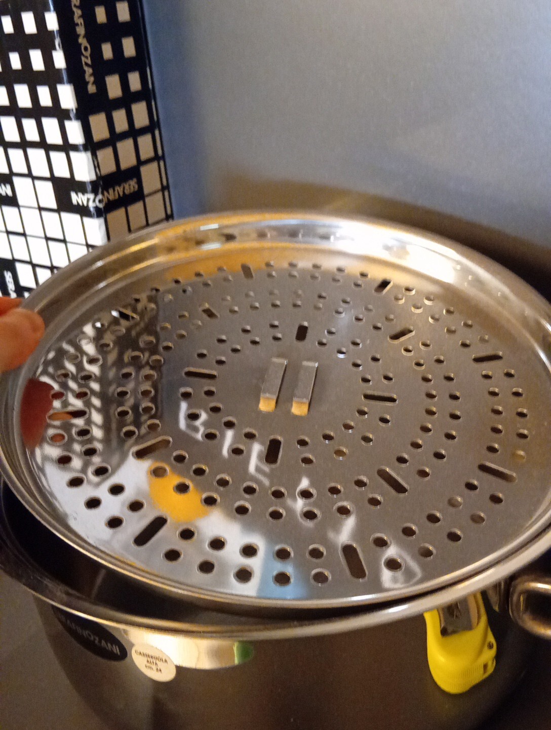 Casseruola 24 Cm Con Grilgia E Paletta SERAFINO ZANI