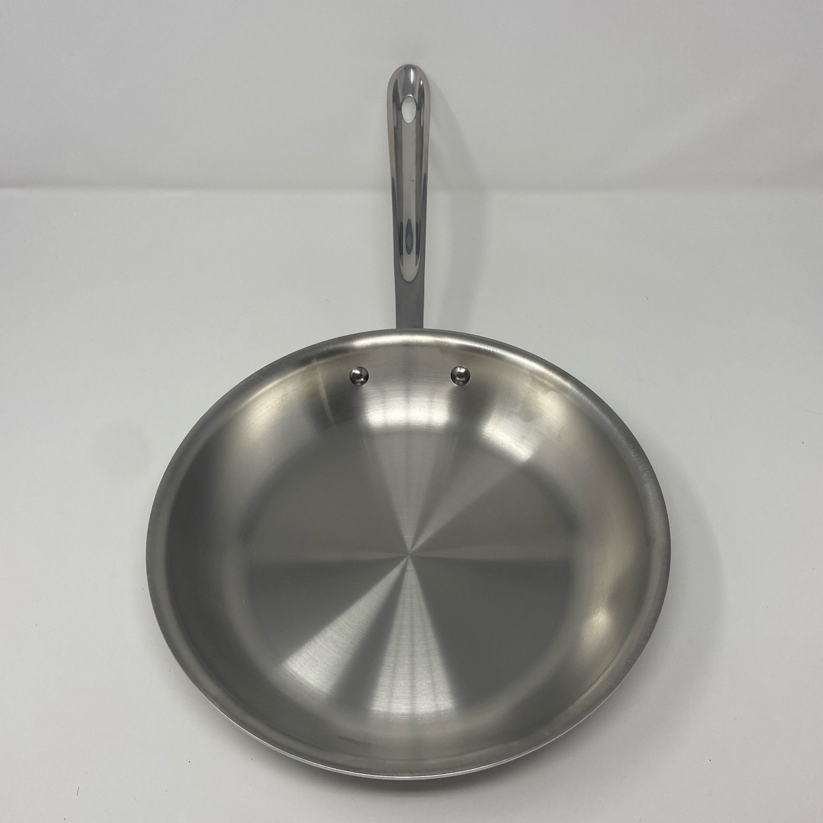 All-Clad D3 Stainless Fry Pan 10in Silver – Made in USA