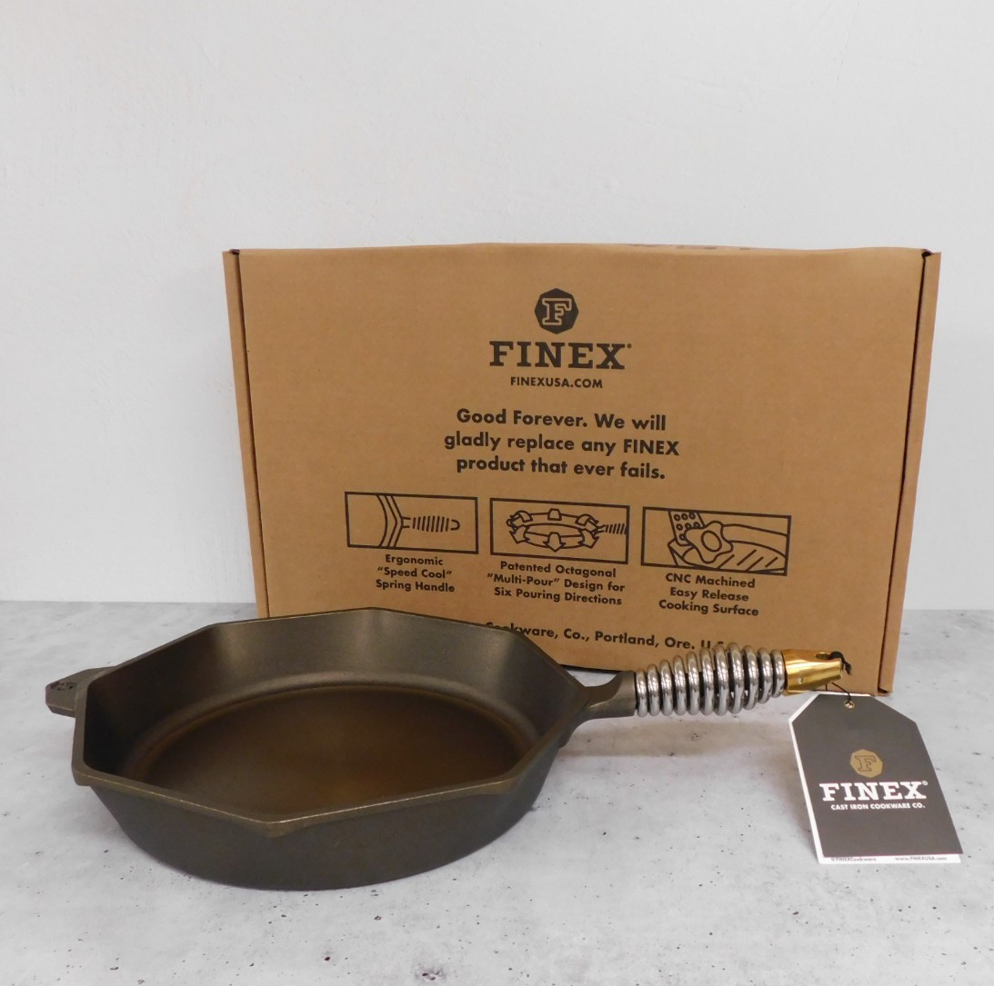 FINEX Seasoned Cast Iron 12 Inch Skillet – NEW