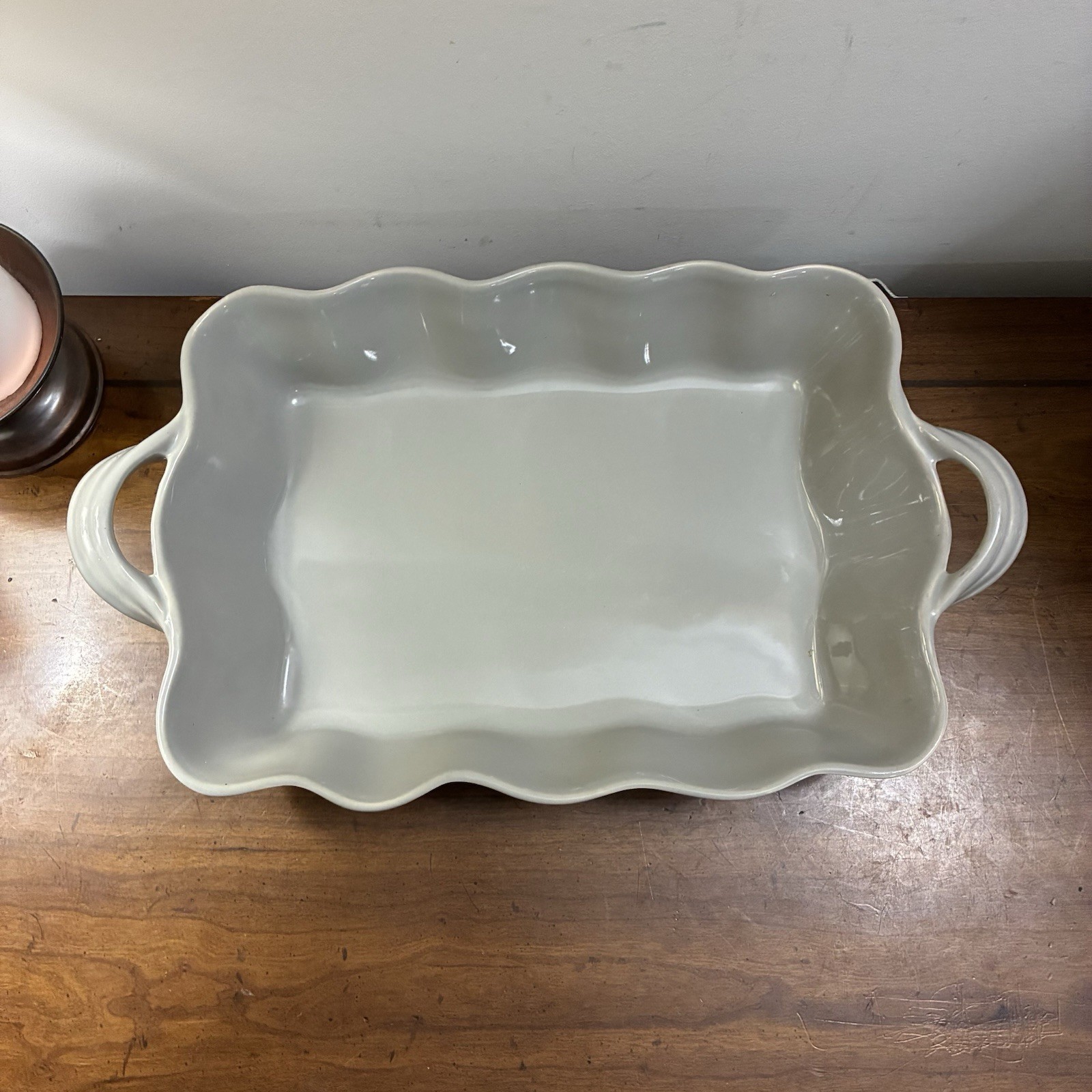 Mixcer S.A. Portugal Oven to Table Blue Gray Casserole Dish Baking Swerving