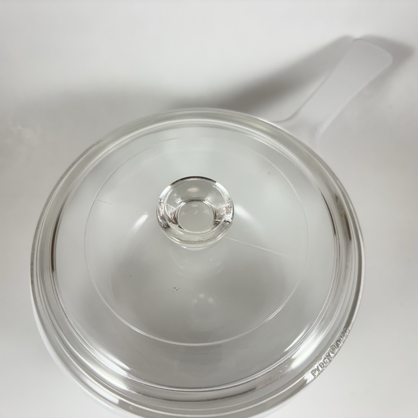 Vintage Corning Wildflower P-82-B Handled Sauce Pan With PYREX Lid 1.5 Pint