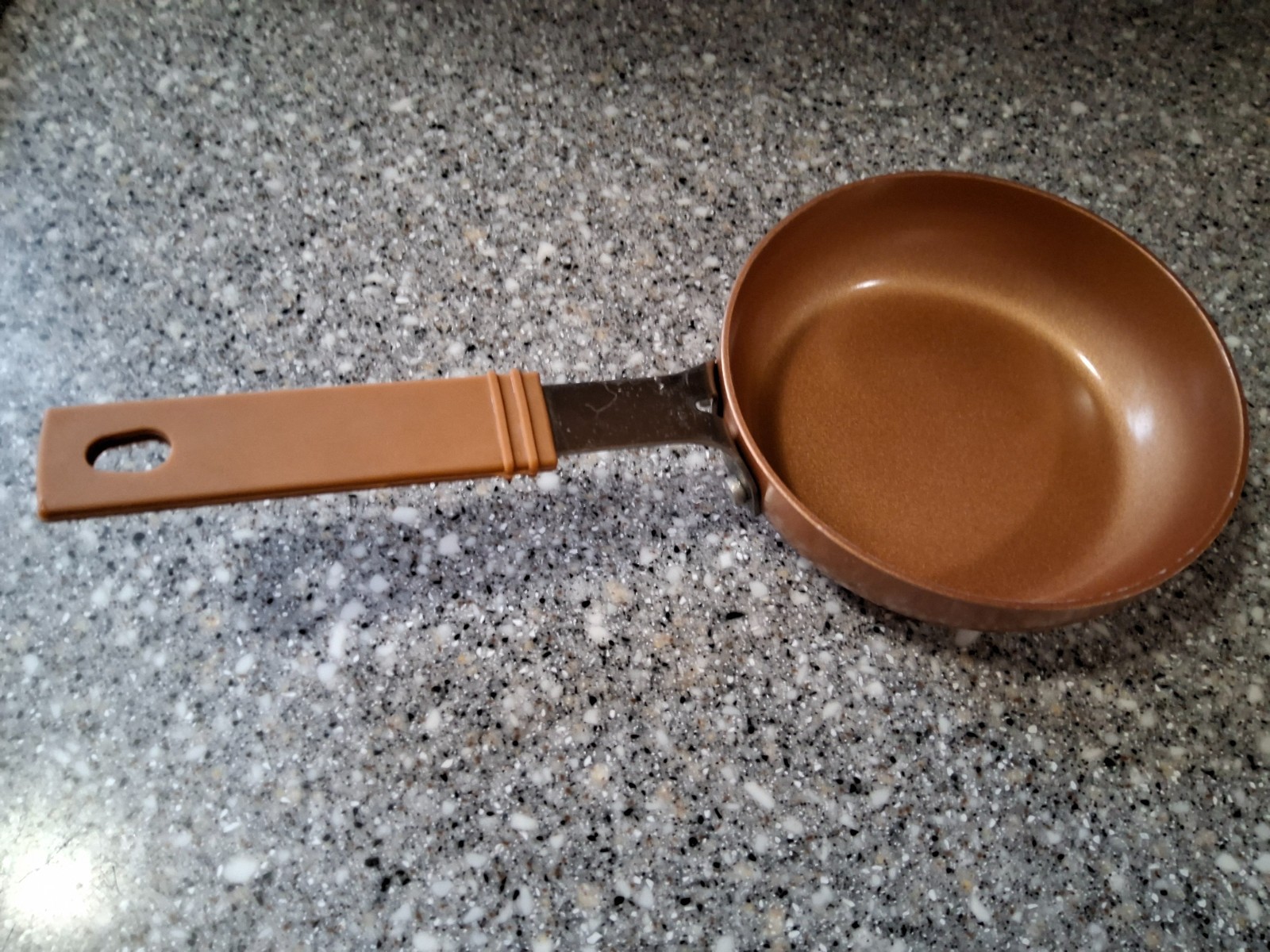Rare Copper Chef 5 inch mini egg frying Pan As Seen On TV