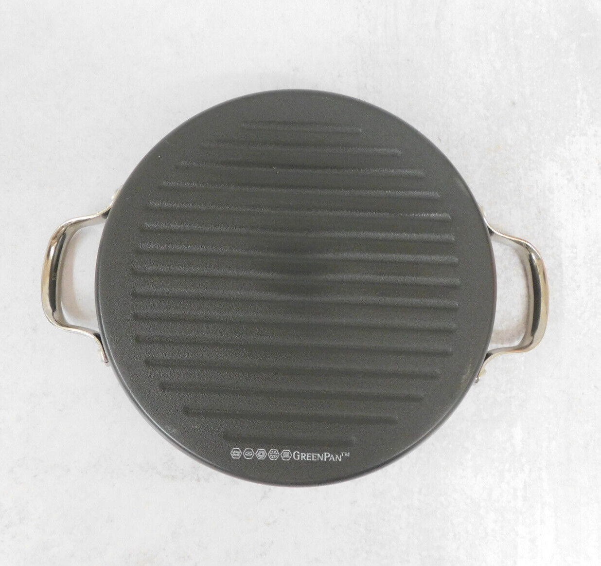 GreenPan Valencia Pro Ceramic PFAS-Free Nonstick Induction Grillpan, 11-Inch NEW