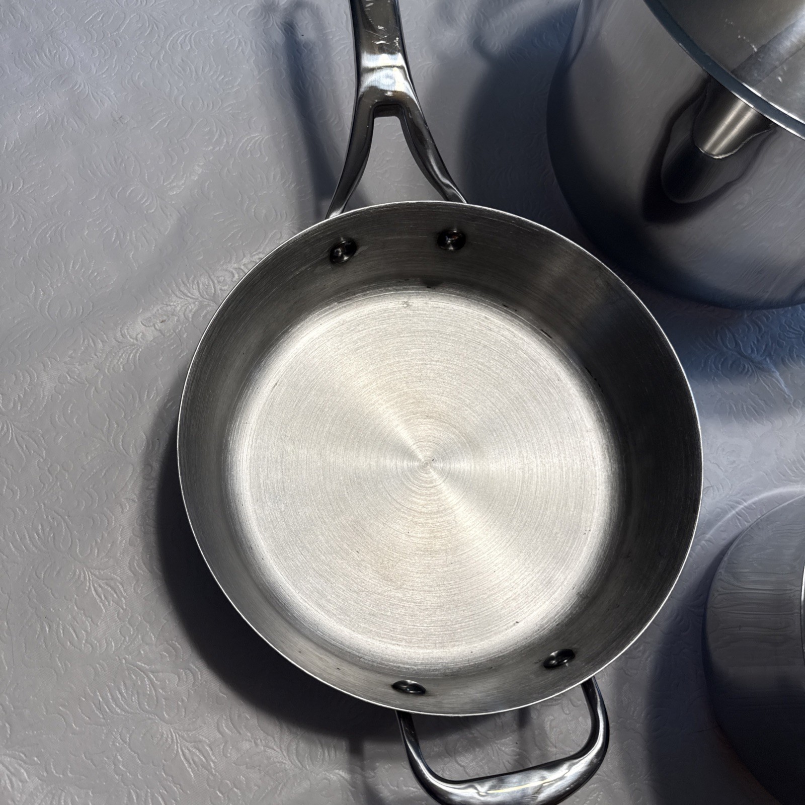 Anolon Nouvelle Copper Stainless Steel 3-Ply Copper Core Base Cookware 6 Pieces