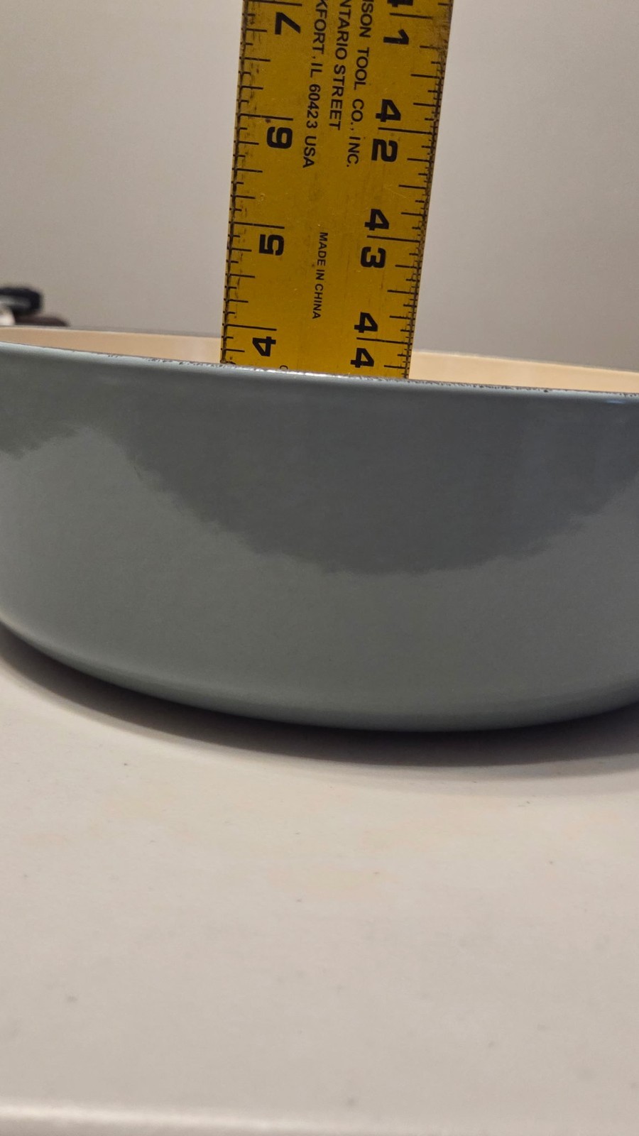 Le Creuset Enameled Cast Iron Signature Risotto Pot 6.75Qt #30 Sky Blue