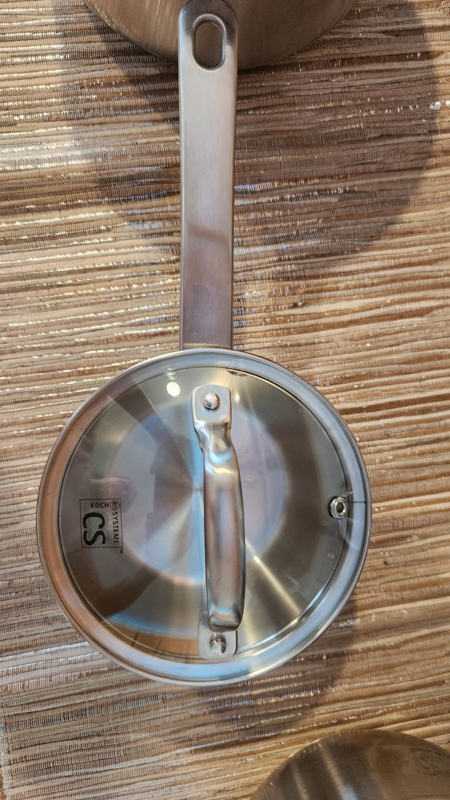 KOCH SYSTEME CS Stainless Steel Saucepan Set, 1QT 2QT 3QT Sauce Pan, Premiu…