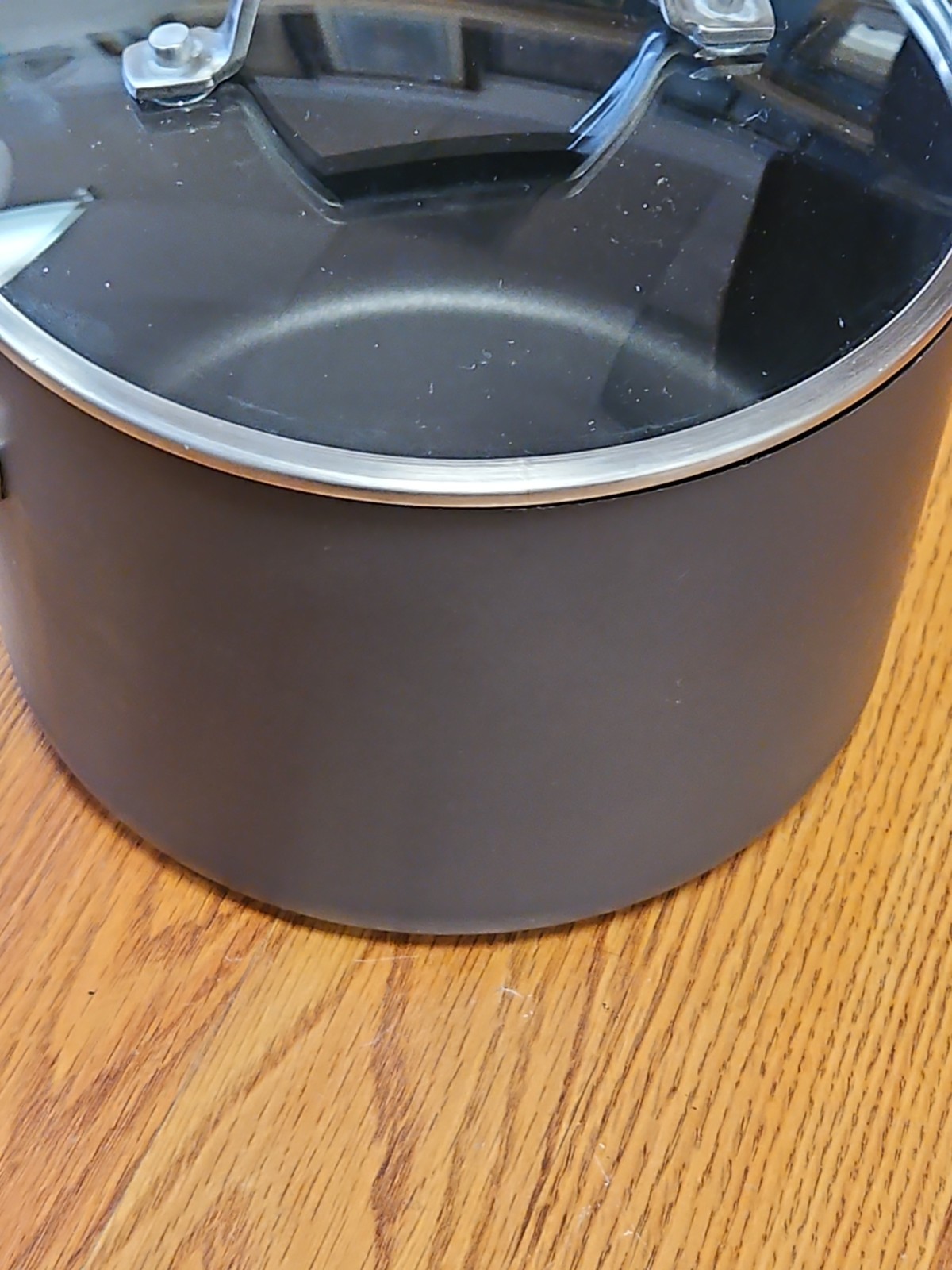 Select by Calphalon 3.5 Qt Nonstick Pot Pan & Glass Lid 87035 Excellent