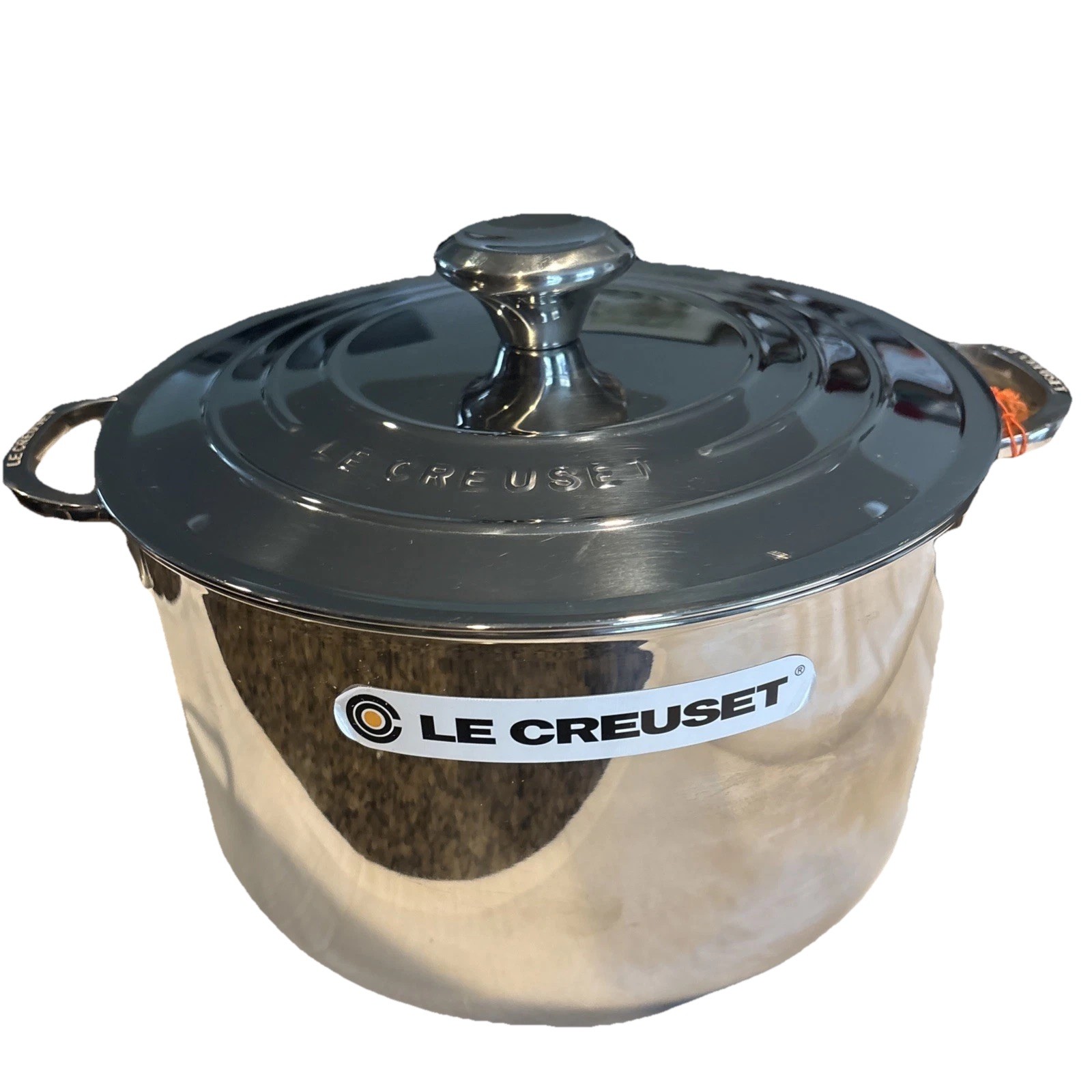 Le Creuset Signature Stainless Steel 7Qt Deep Casserole/Stockpot With Lid