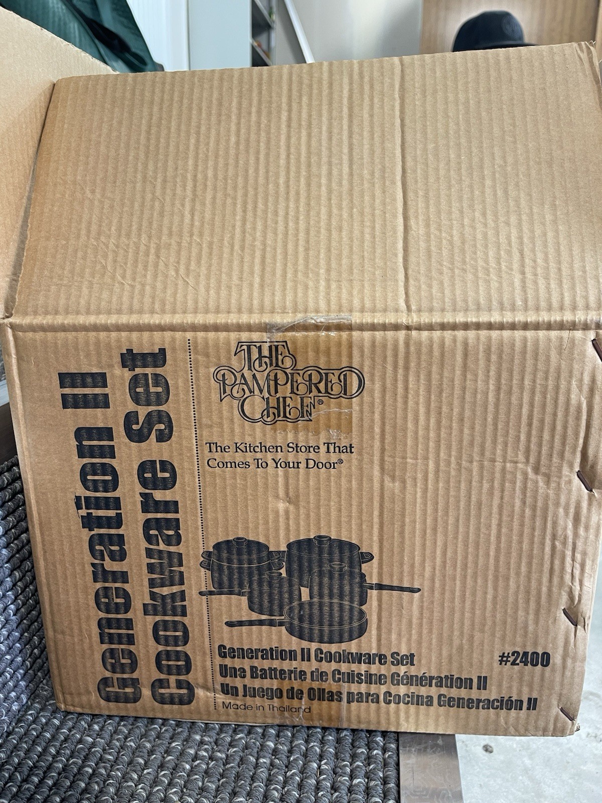 The Pampered Chef Generation II Cookware Set #2400 10pc