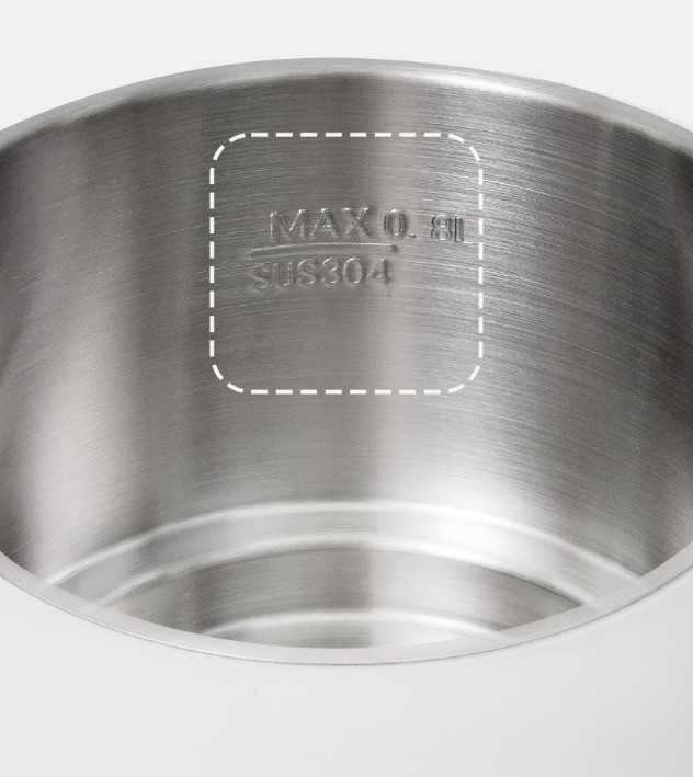 VOAR Easy Electric Pot C Portable Milk Powder Foldable All-Stainless Steel Pot