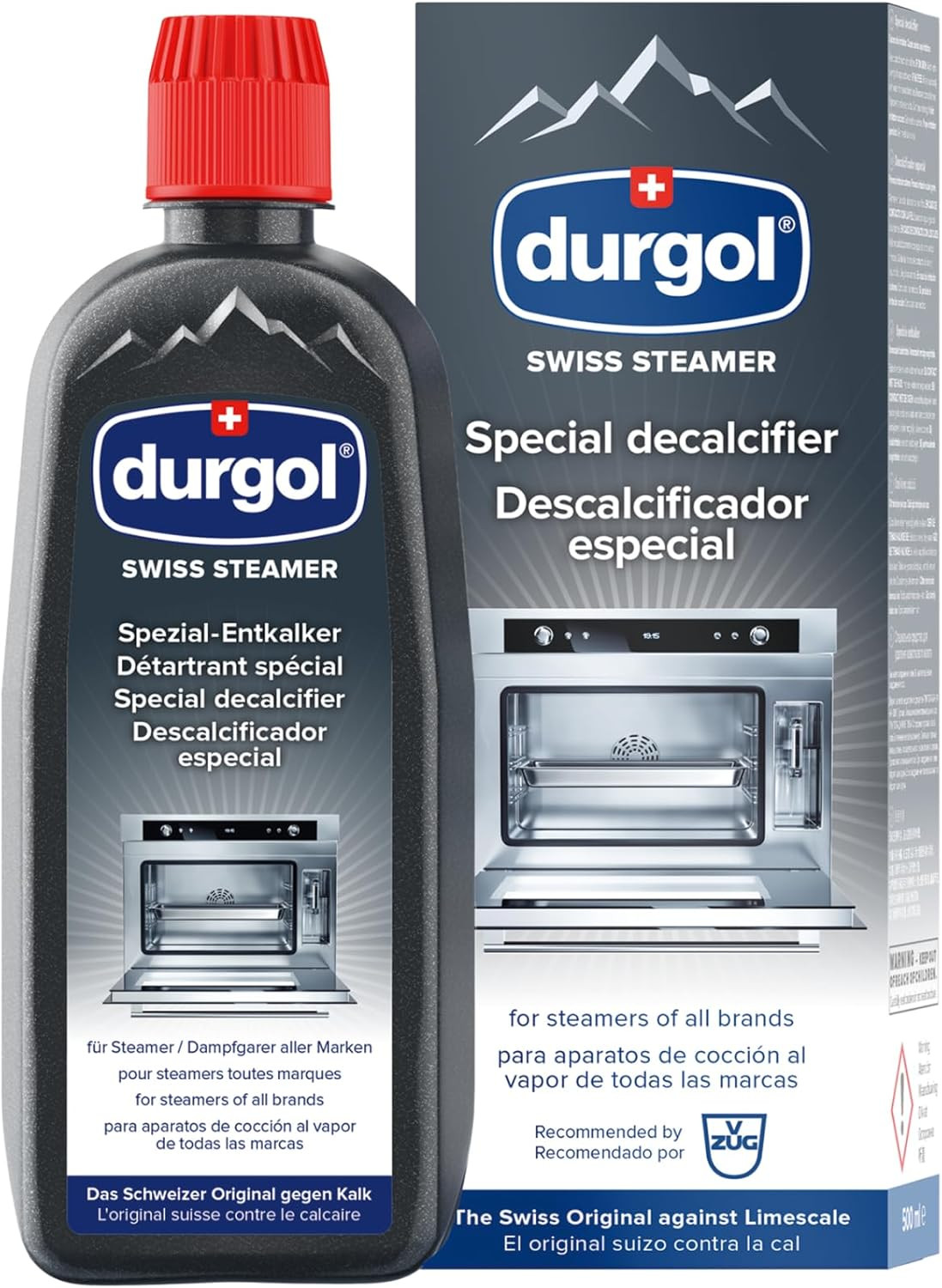 NEW Durgol Swiss Steamer, Descaler & Decalcifier for All Brands of Steamer Ovens