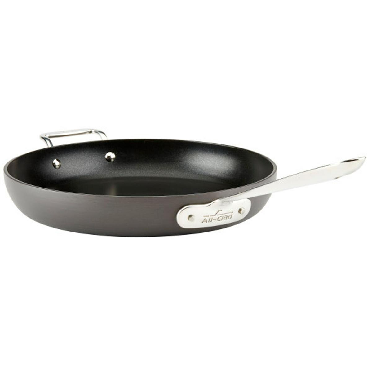 (2) All-Clad HA1 Hard Anodized Nonstick PFOA Free 12″ Open fry pan