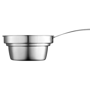 Stainless Steel 2.2 Quart Double Boiler Insert, Fits 2 & 3 Quart Saucepans