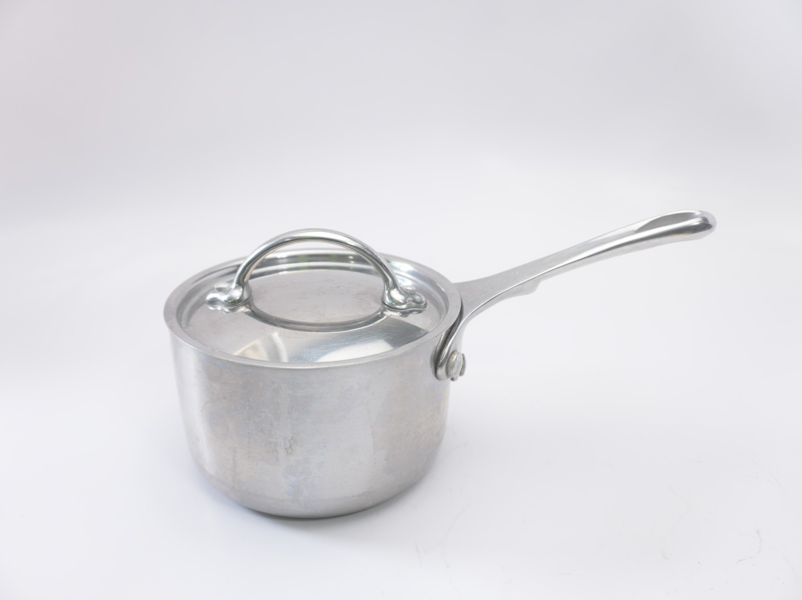 Martha Stewart Everyday 1 Quart Stainless Steel Sauce Pot/Pan w/ Lid