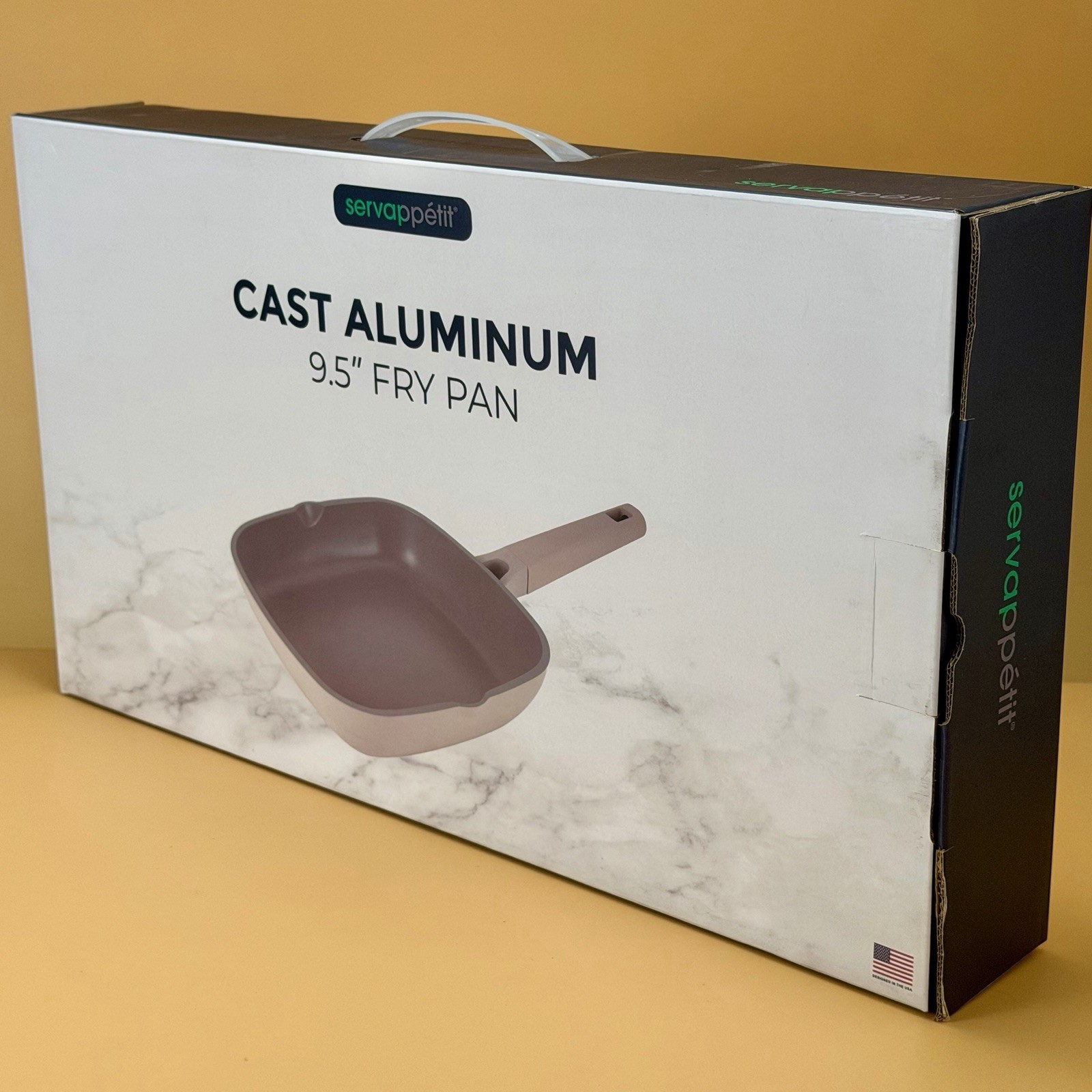 Servappetit 9.5” Cast Aluminum Frying Pan Non-Stick New In Box