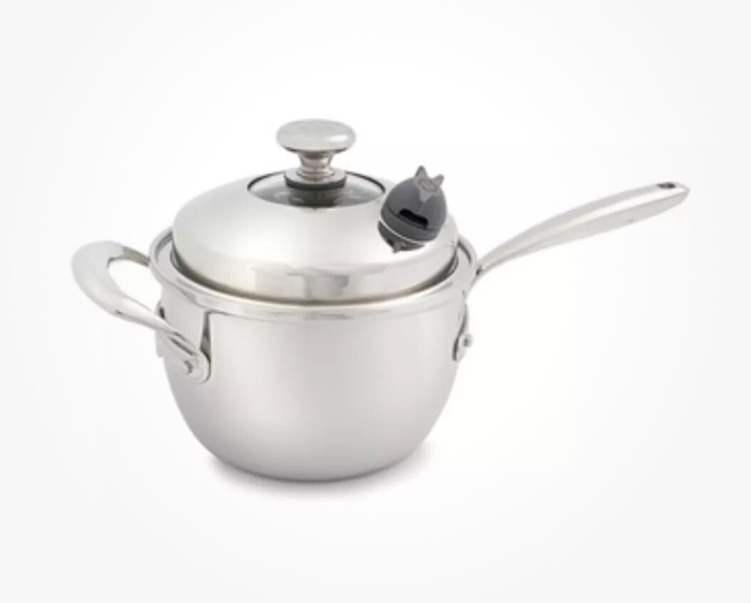 VIDA SANA® 5-PLY STAINLESS STEEL COOKWARE 3-Qt. Saucepan 5572