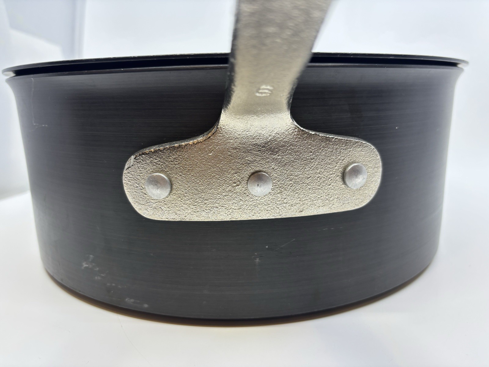 Calphalon Anodized NSF Commercial 8.5 qt. Sauce Pan w/ Lid #8788.5 USA RARE