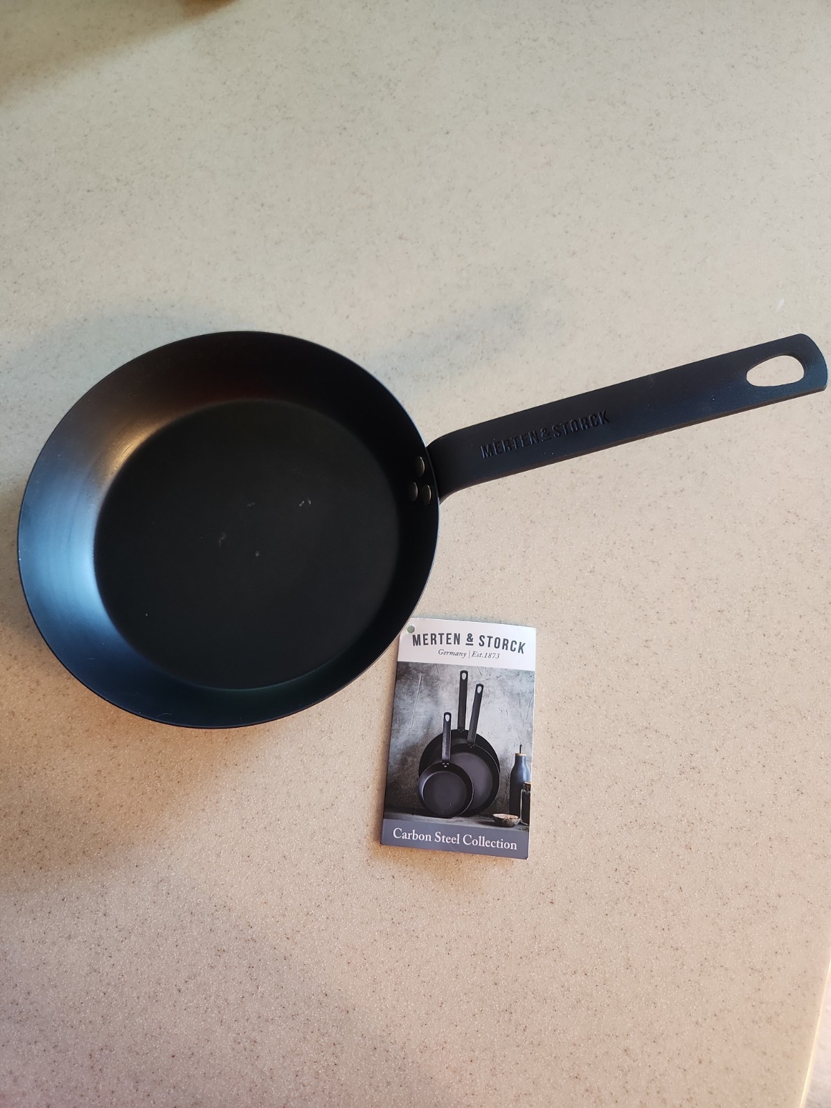 Merten & Stork Carbon Steel 8″ Pan