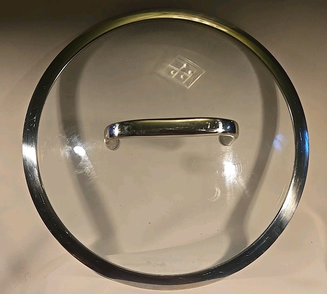 Pampered Chef 11″ Stainless Steel Skillet Replacement Glass Lid ONLY