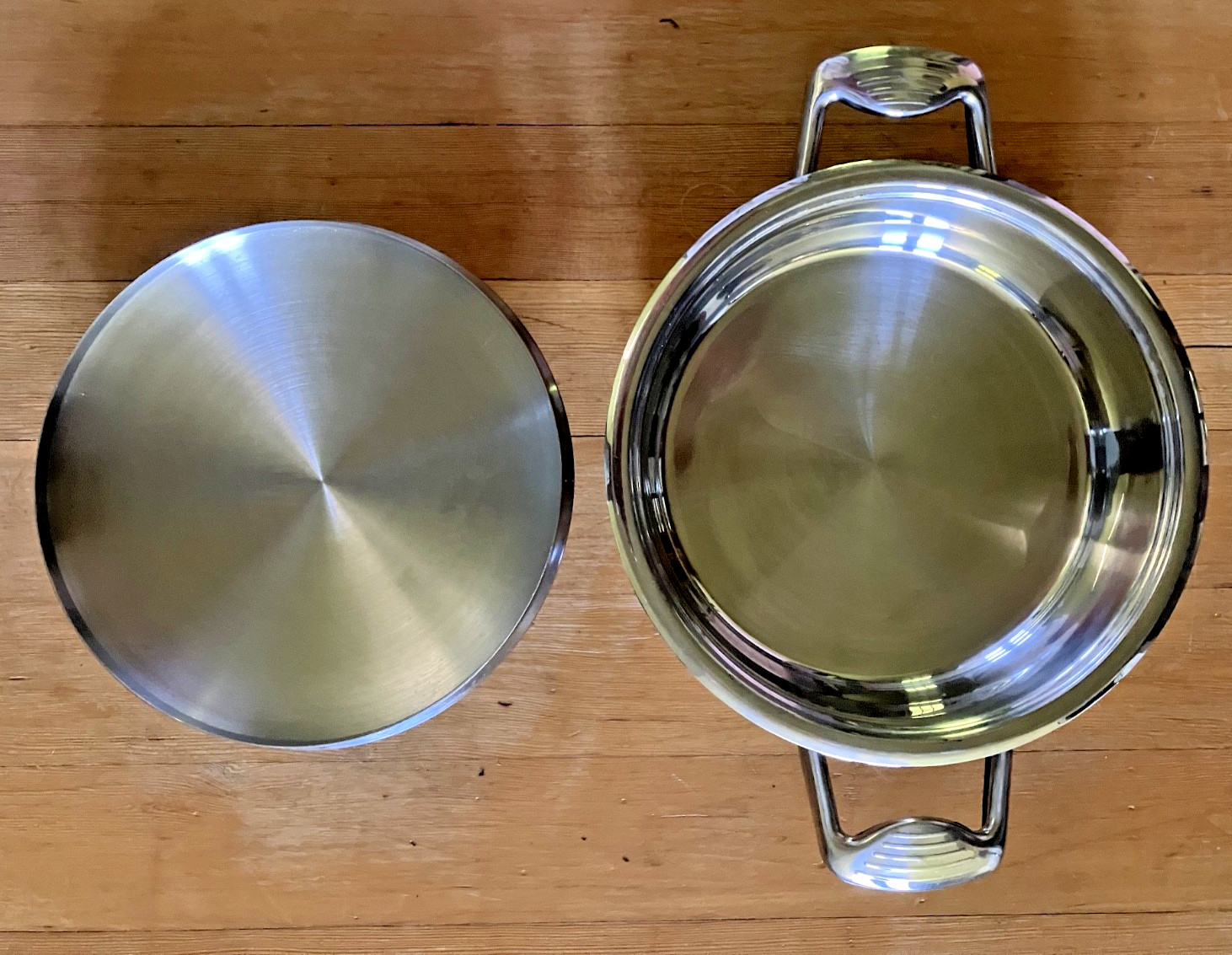Professional Platinum cookware system large skillet sauté with cover, Nice!!!