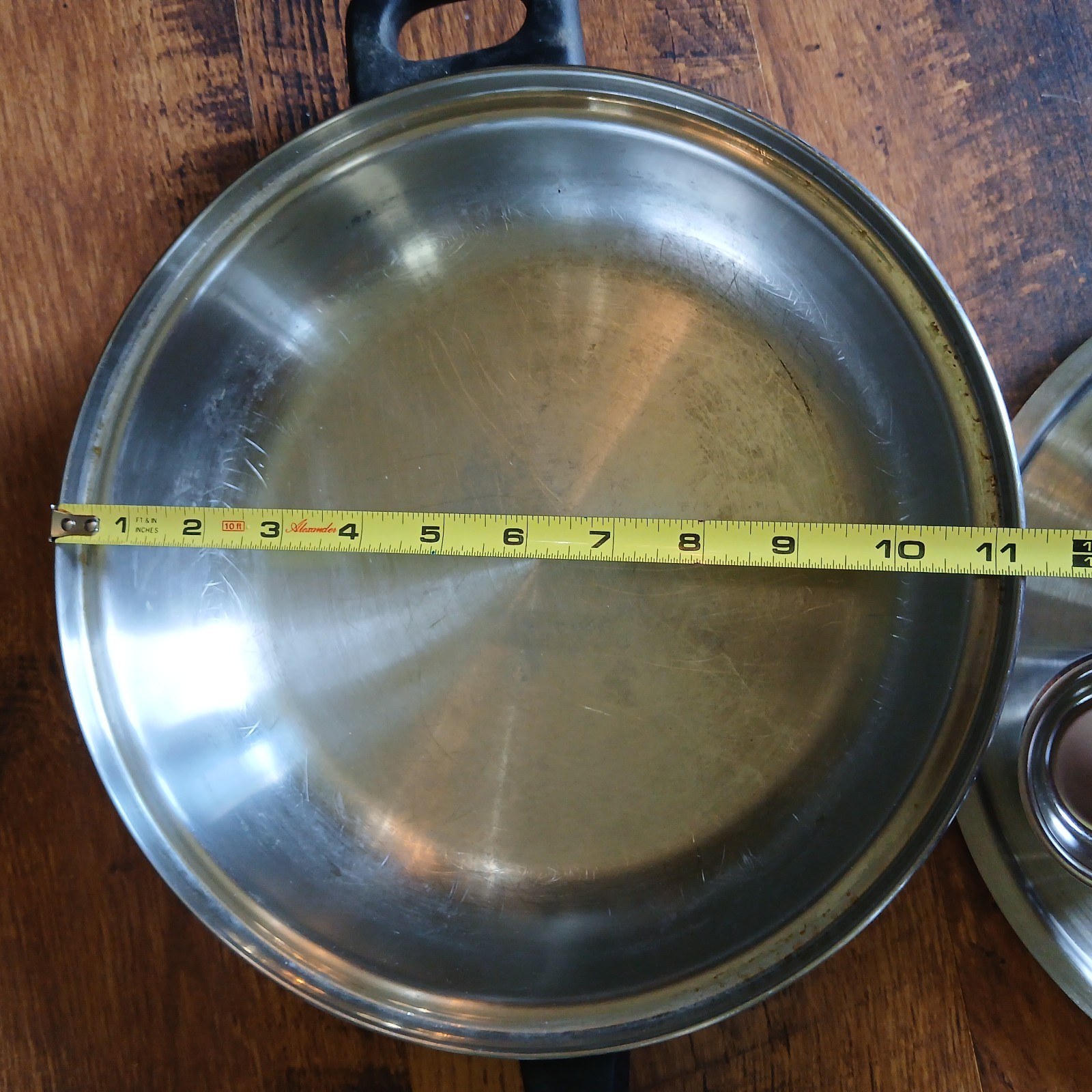 9 Element T304 Surgical Stainless Waterless Greaseless Pan Five Egg Poacher 11″