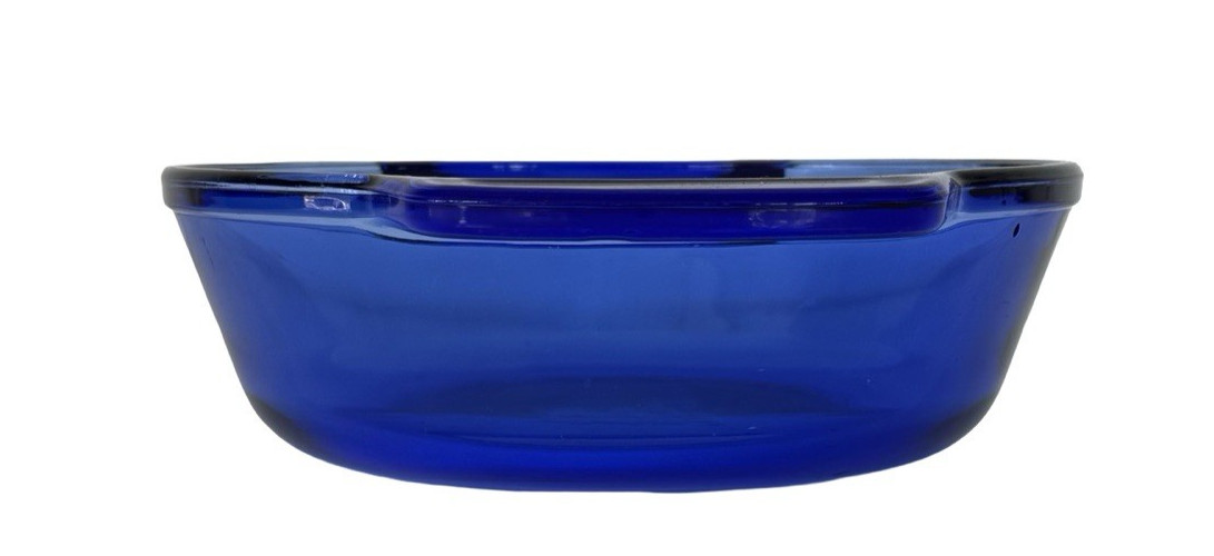 Anchor Hocking Ovenware Cobalt Blue 1.5 Qt Casserole Dish Baking Dish 8.25″ USA