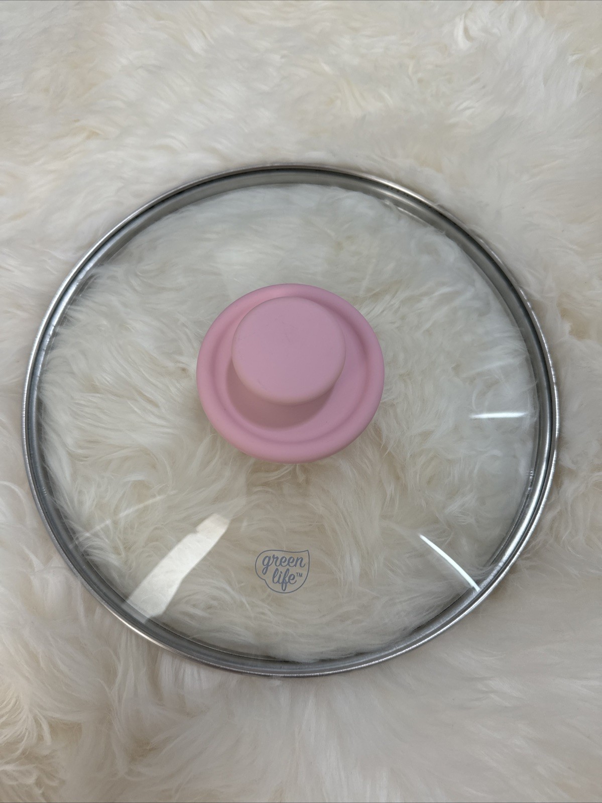 Green Life Pot Pan Cover Lid 9in With Knobs+US SELLER+FREE SHIPPING