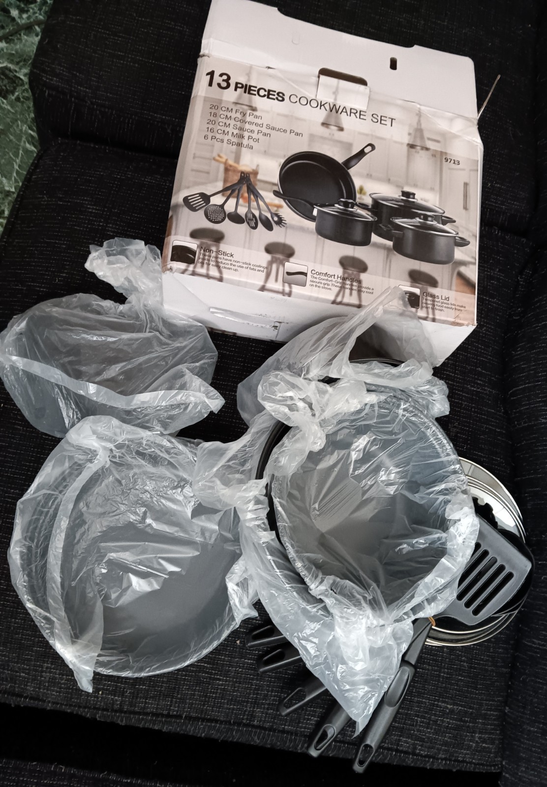 SMALL 13PC COOKWARE SET (EACH)