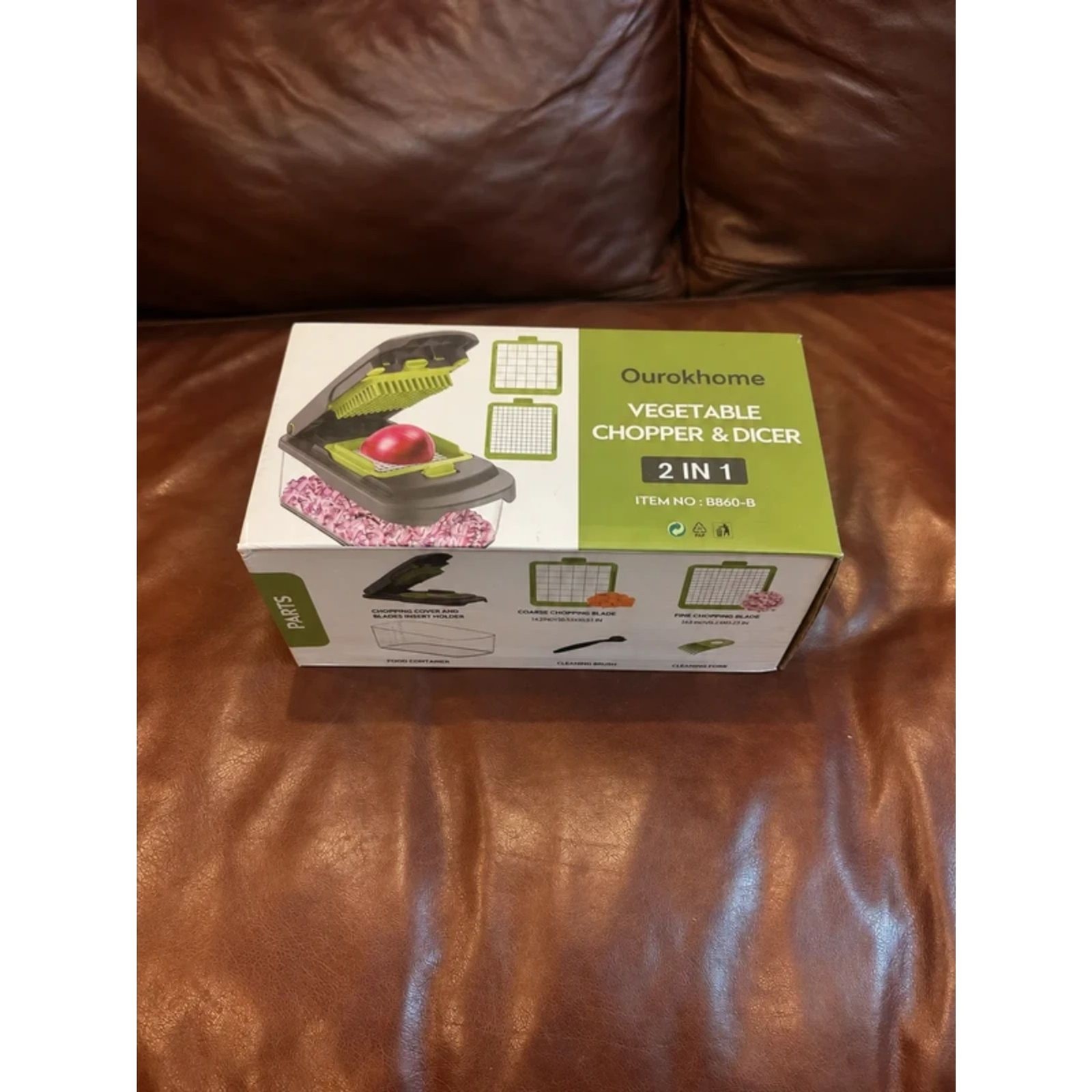 Ourokhome 2-in-1 Vegetable Chopper & Dicer