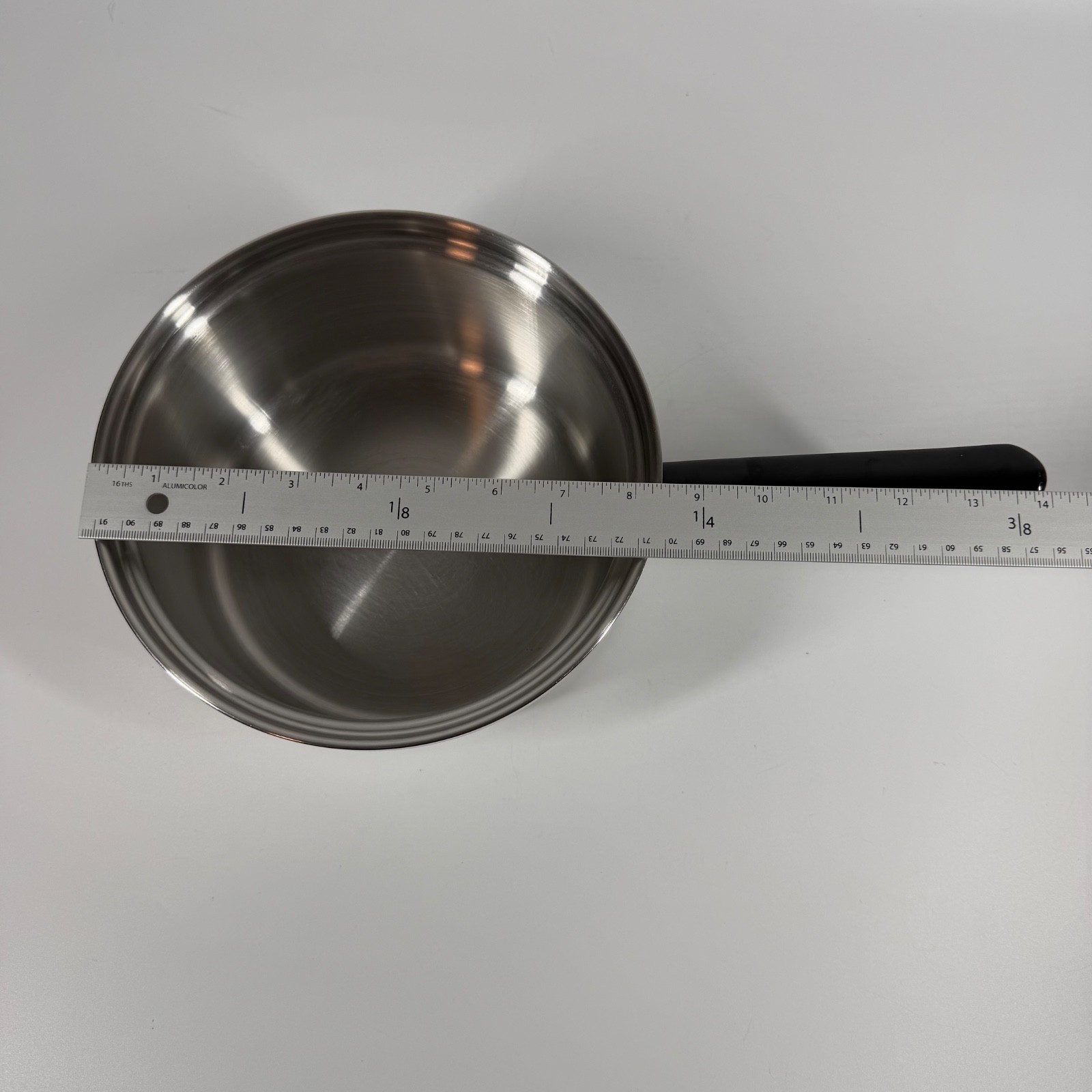 VTG 8” Amway Queen Stainless 1.5 Qt Saute Pan & 2.5 Qt Sauce Pan Set w/ Lid