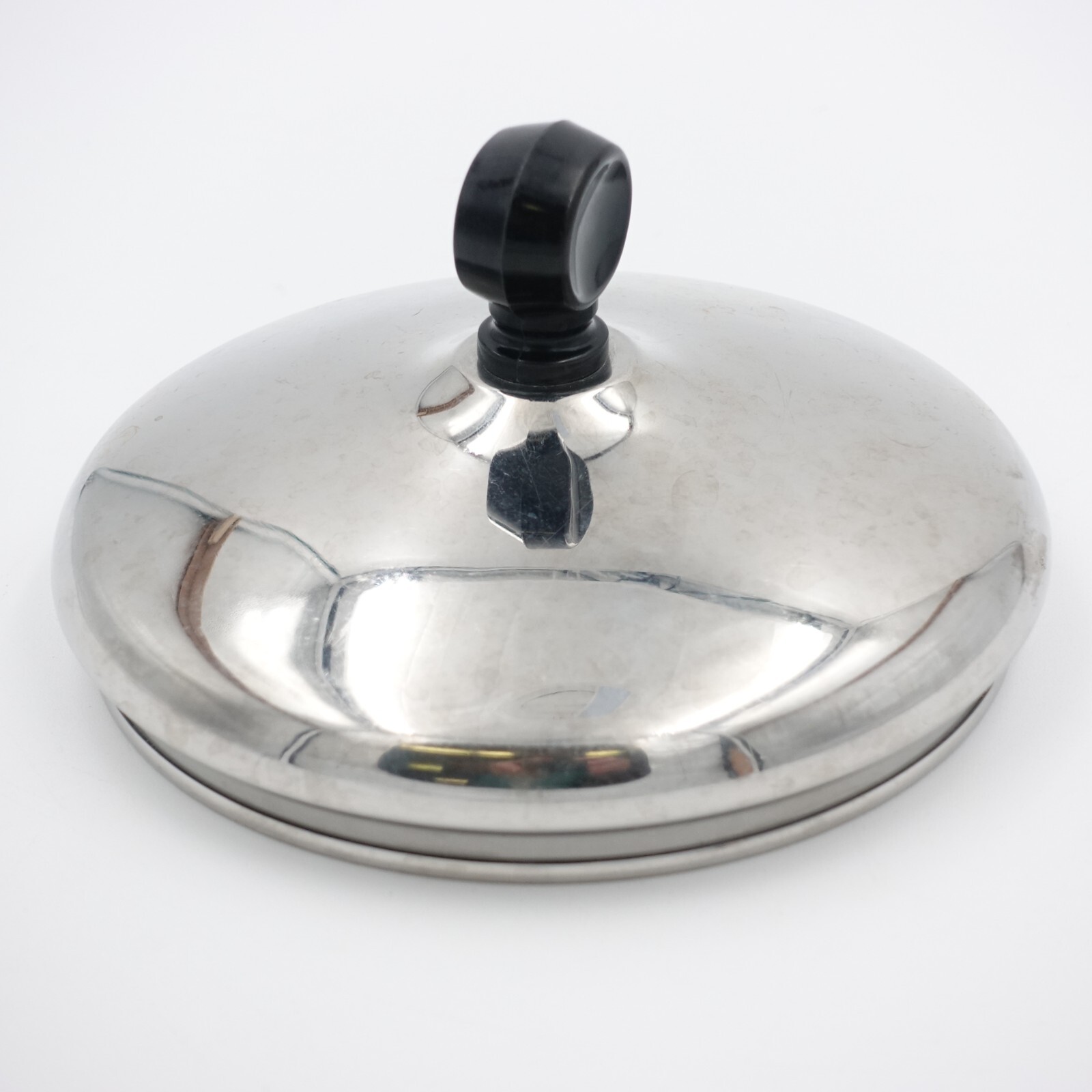 Farberware Classic Stainless Steel Replacement Lid for 1Qt Saucepan Vtg 5.25 in