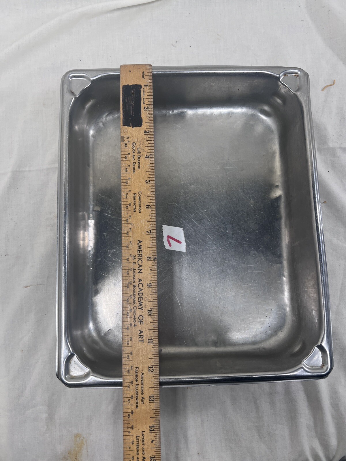 Stainless Steel Professional Kitchen 5 Serving Super Pans II 18-8 USA 3022-7