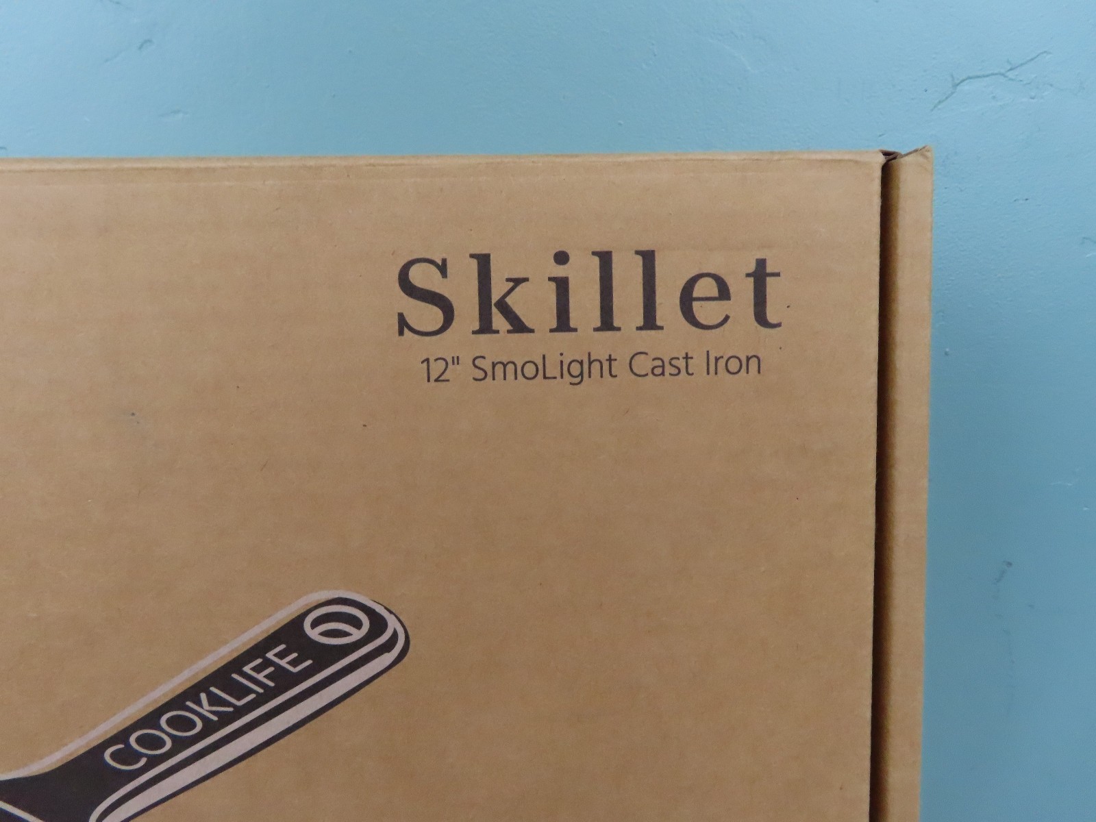 COOKLIFE 12 Inch Lightweight Pre-Seasoned Cast Iron Skillets – Smooth Polished