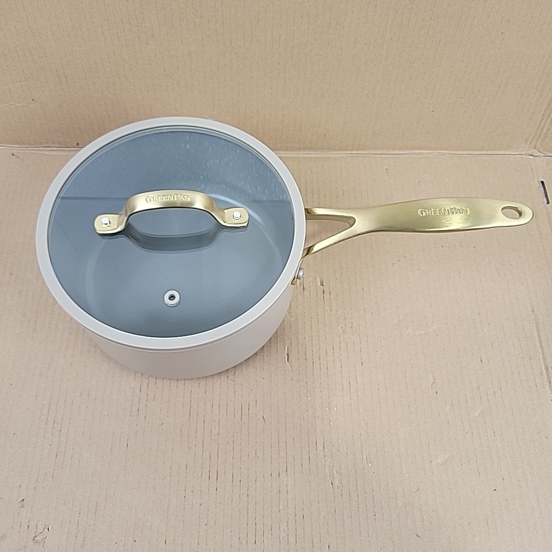 GreenPan Jewel Pro Hard Anodized Non-Stick Ceramic 3 Qt Saucepan With Lid