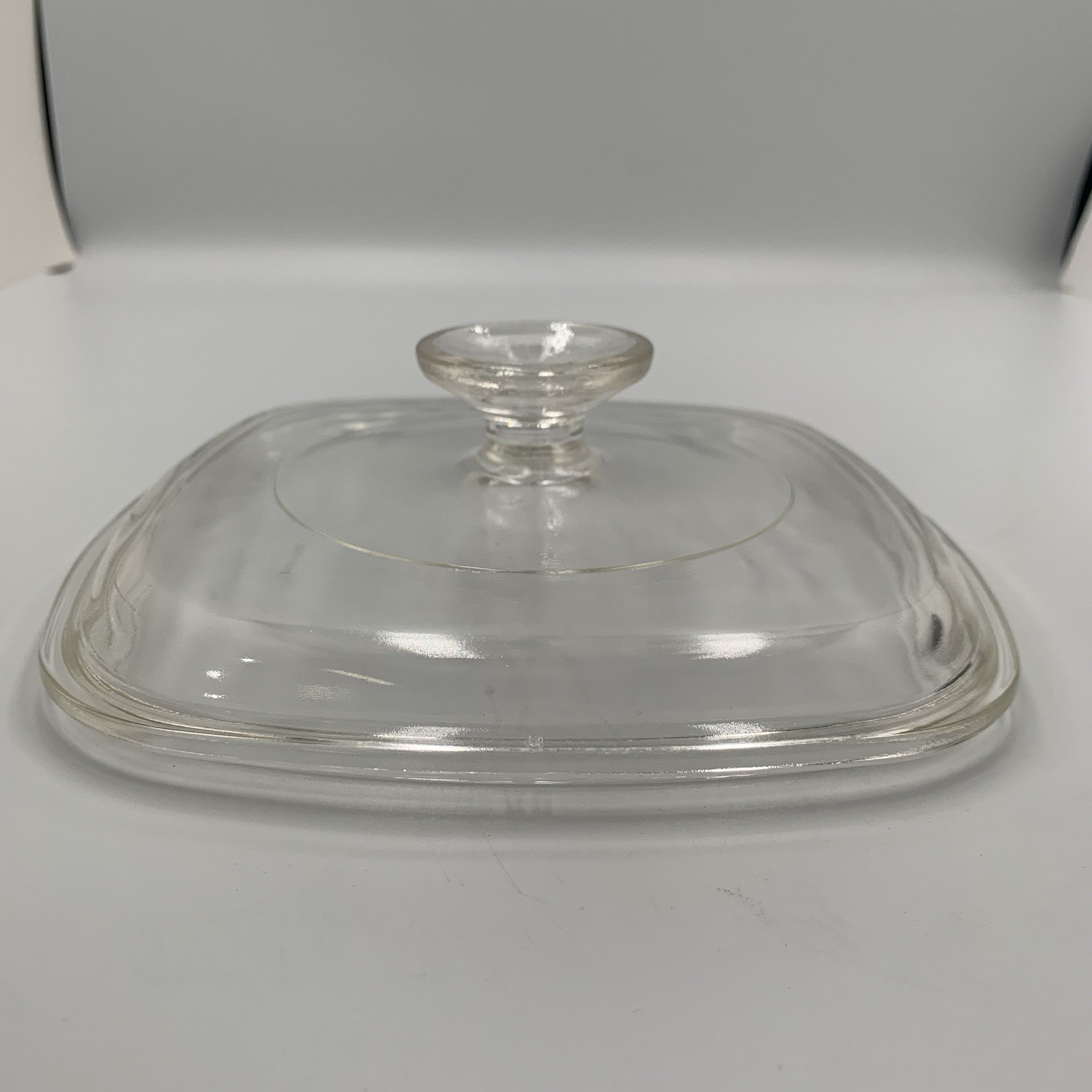 Pyrex Square Glass Replacement Lid A7C 7×7″