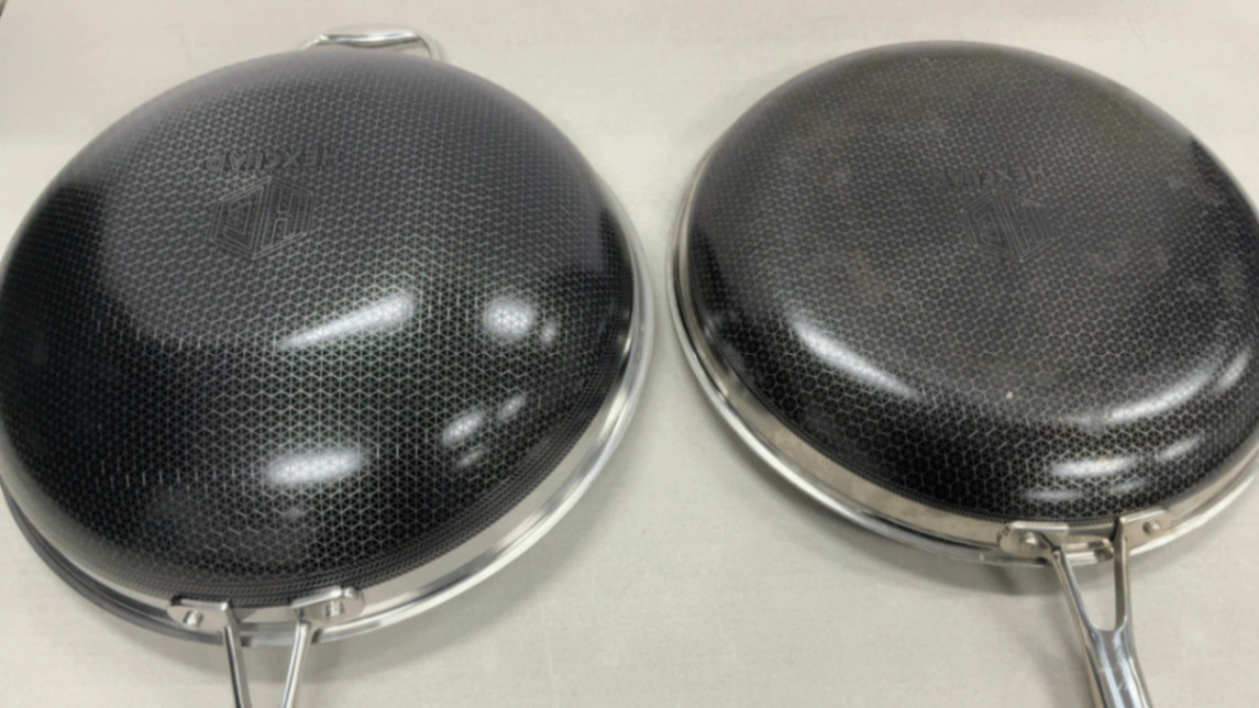 Hexclad 12″ Wok + 12″ Frying Pan with Lid