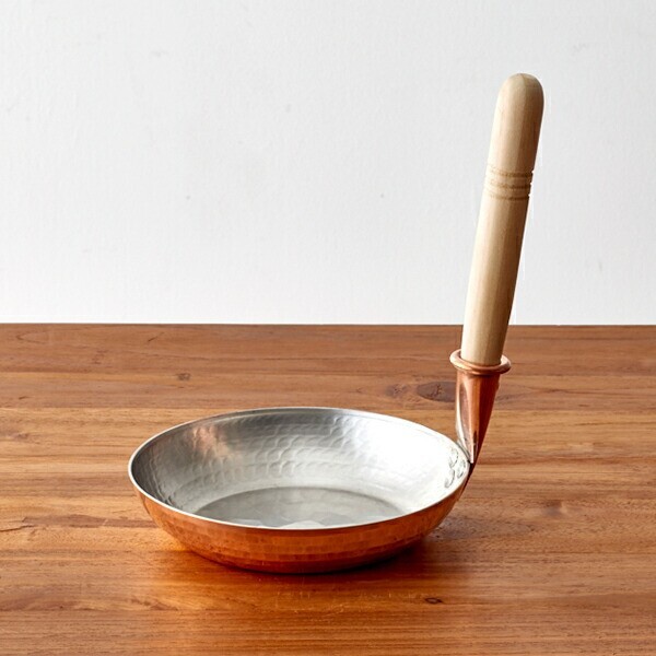 Nakamura Douki Japanese DONBURI Copper Pan w/ Lid Oyako Nabe Gas Handcraft