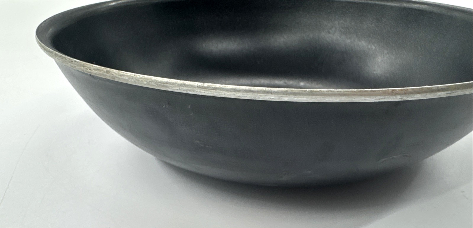 Pampered Chef Wok 12 Inch Nonstick Skillet For Stir Fry 19″ With Handle NO LID